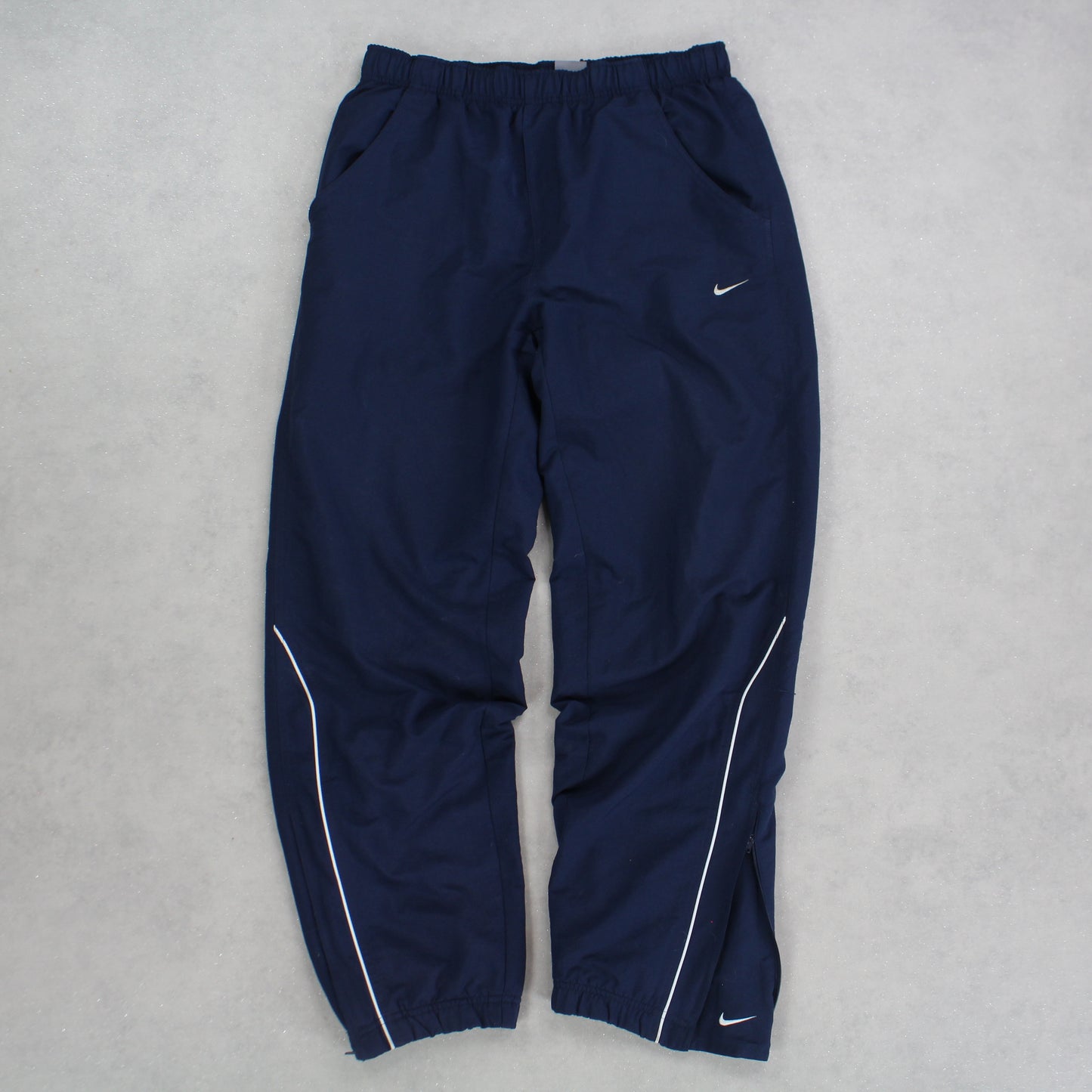 RARE 2000s Nike Trackpants Navy - (M)