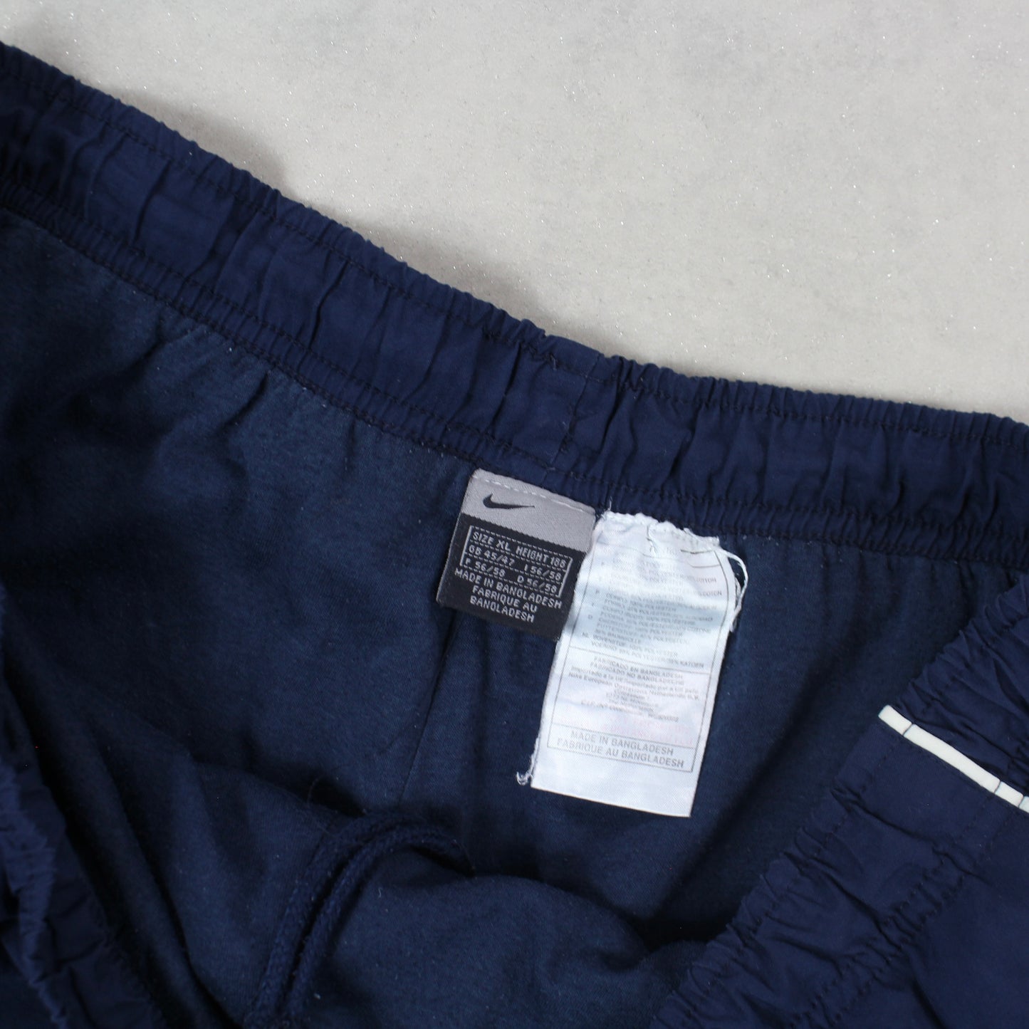 RARE 2000s Nike Trackpants Navy - (XL)