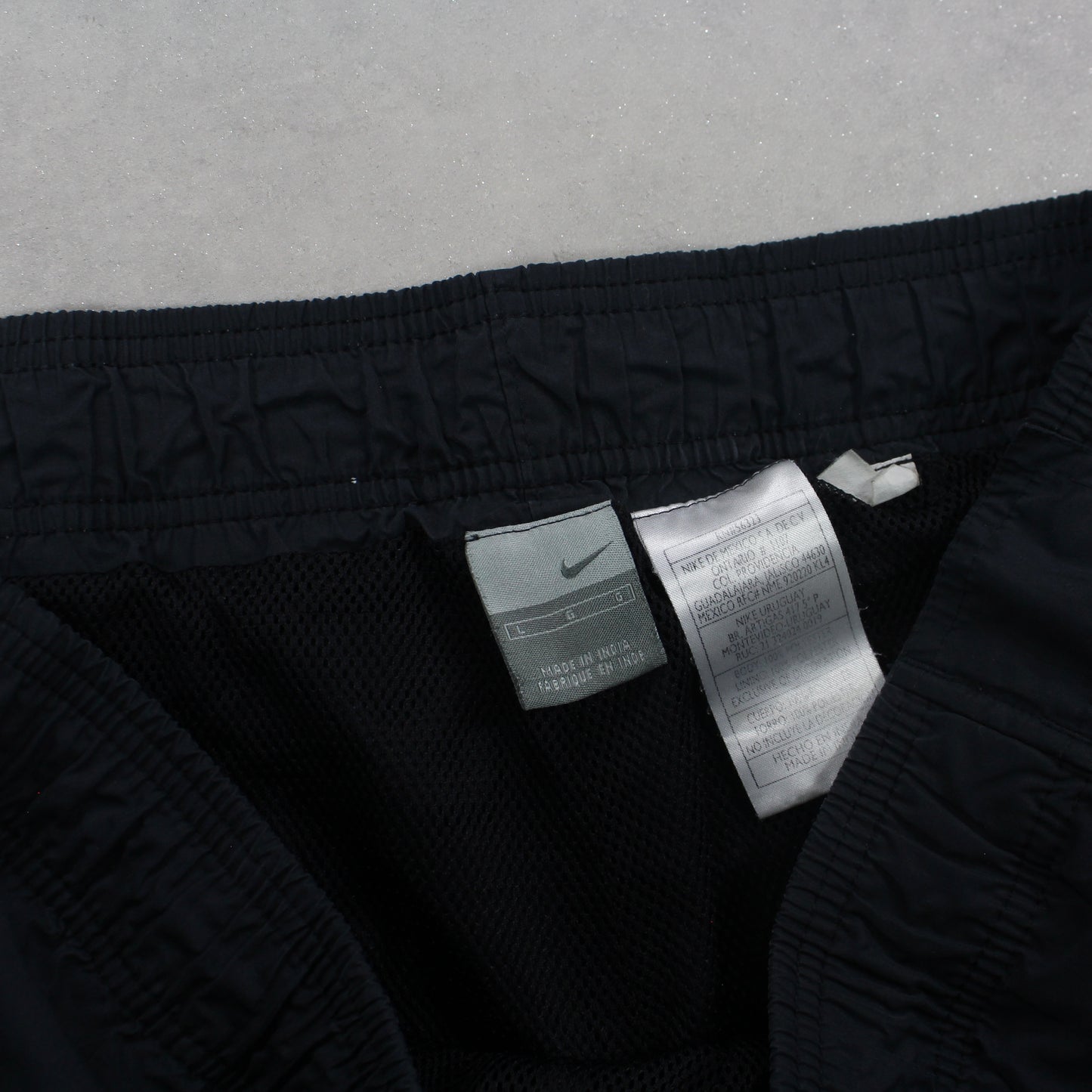 RARE 2000s Baggy Nike Trackpants Grey - (XL)