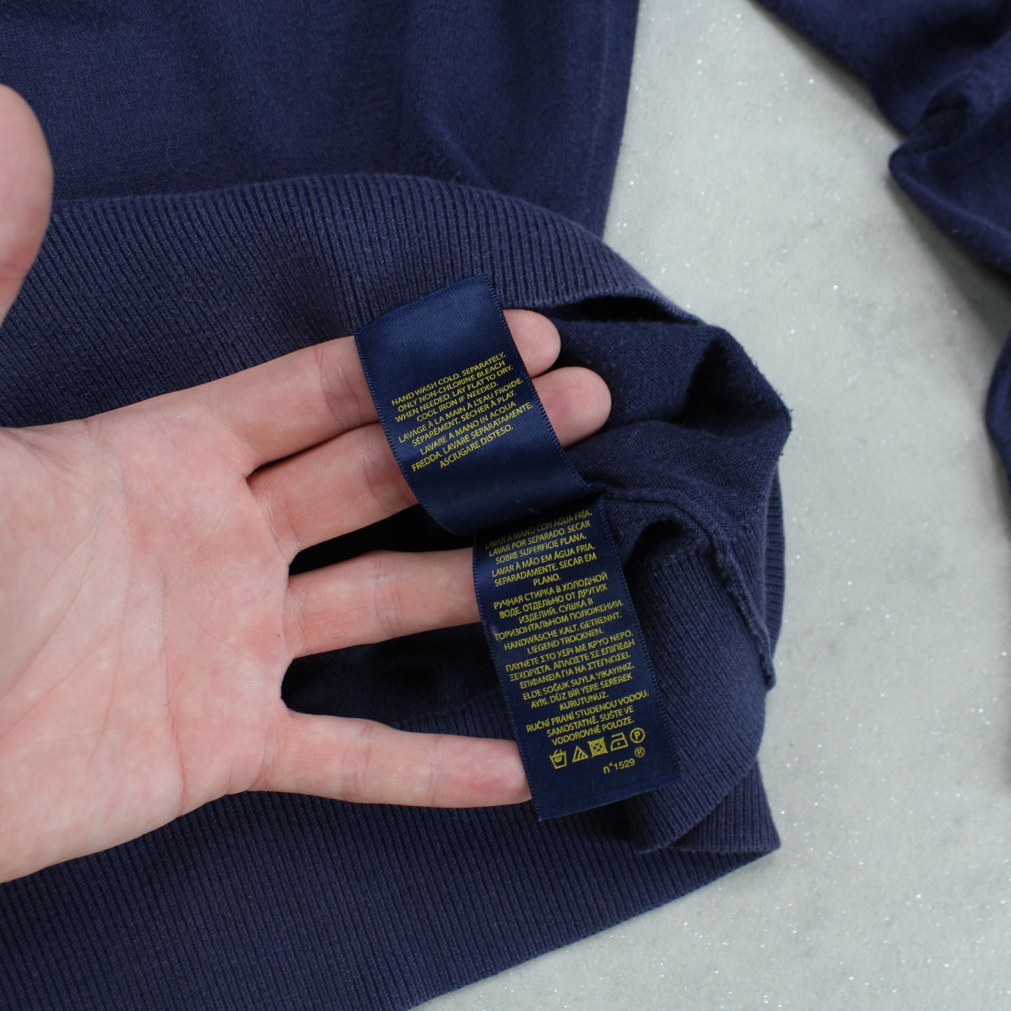 2000s Ralph Lauren Jumper Navy - (L)