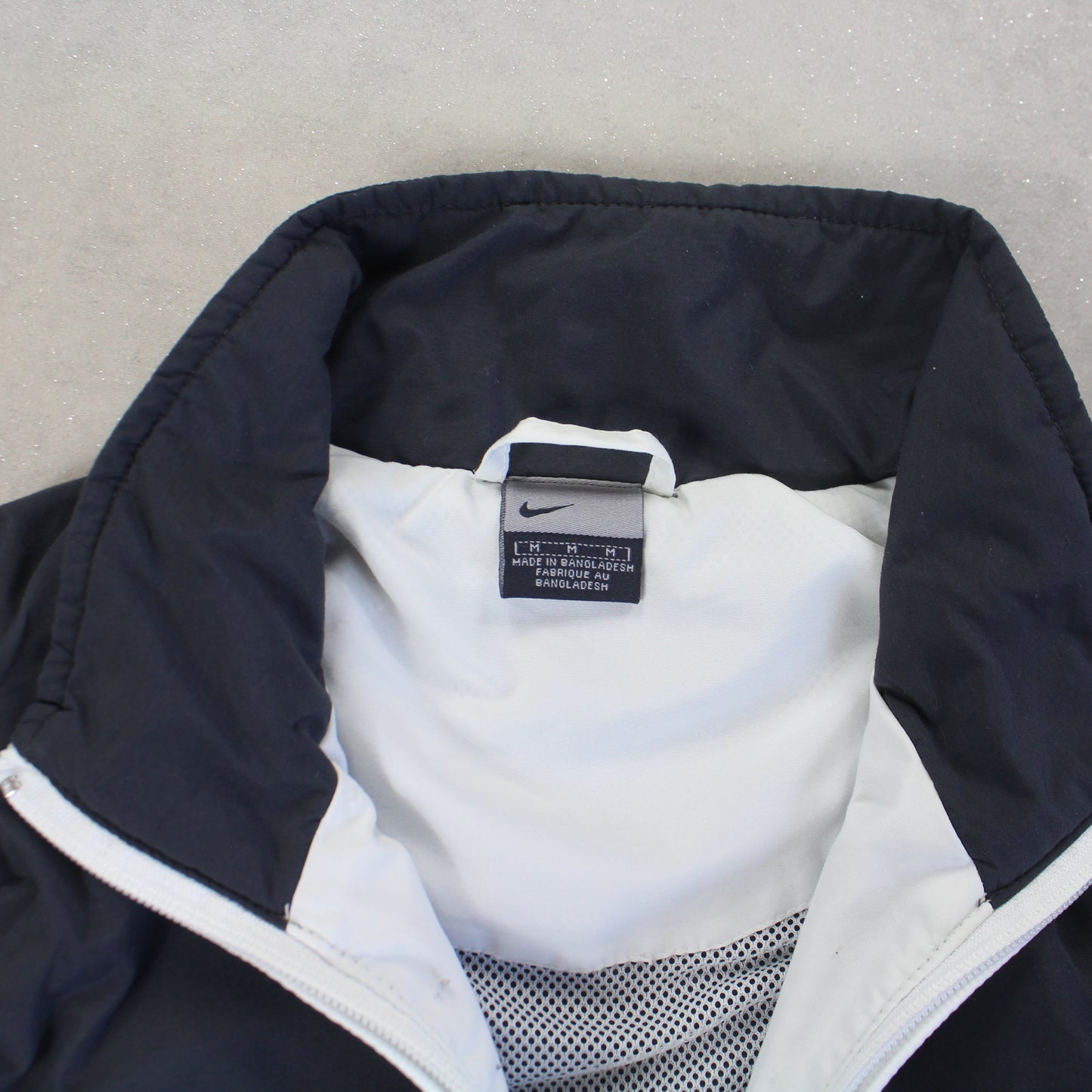 RARE 2000s Nike Track Jacket White - (M)