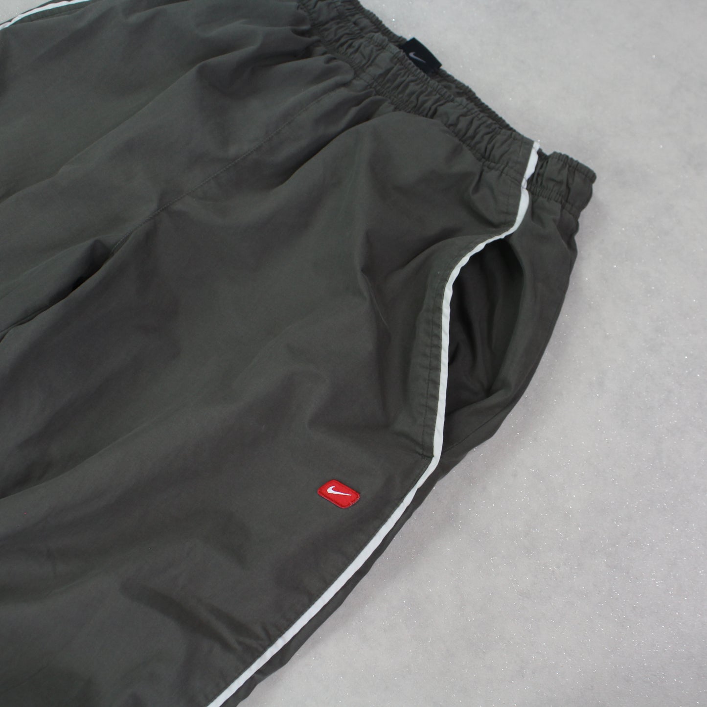 RARE 00s Nike Trackpants Green - (S)