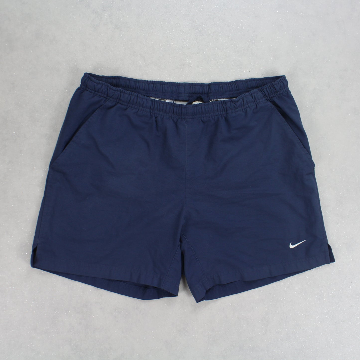 RARE 00s Nike Swim Shorts Navy - (L)