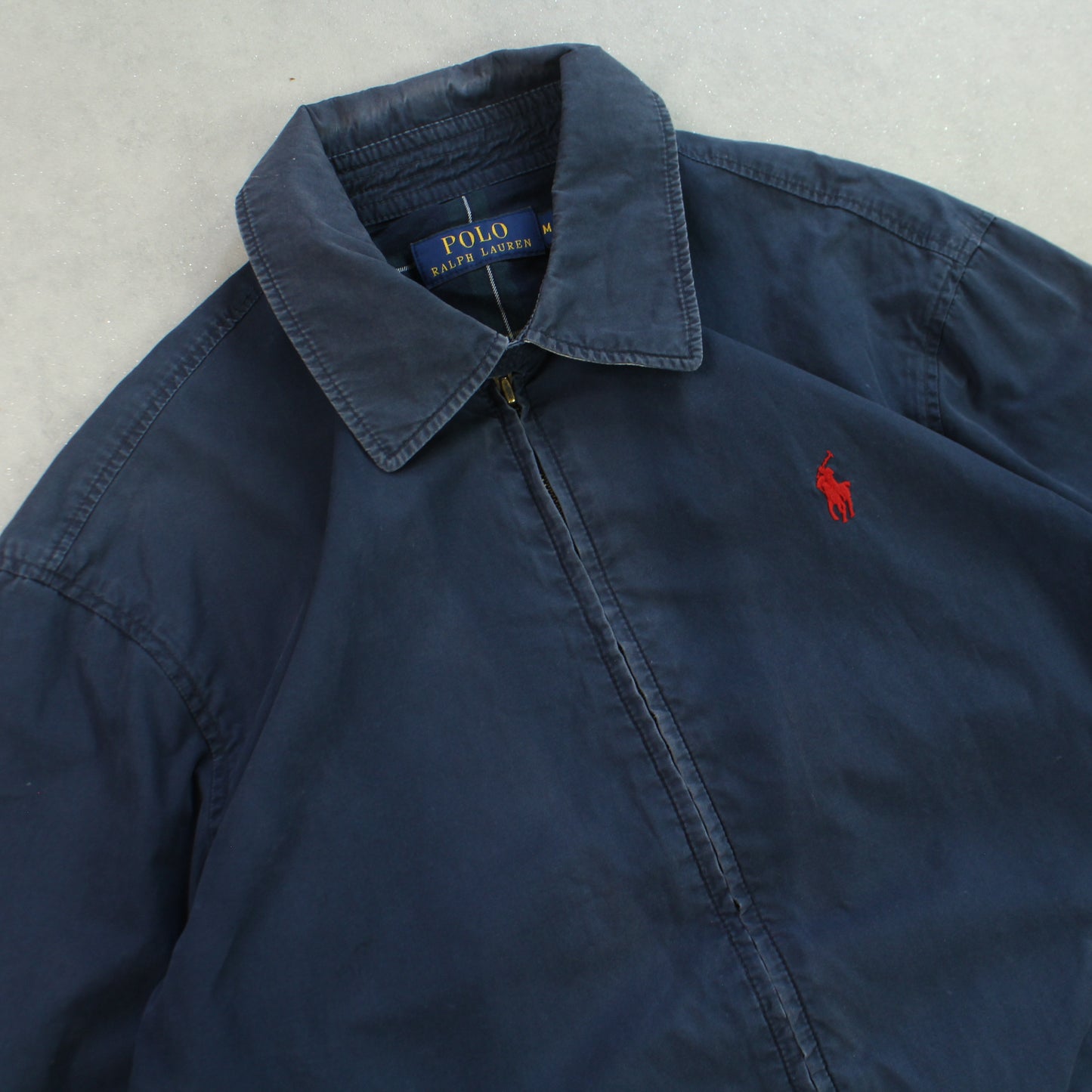 RARE 1990s Ralph Lauren Harrington Jacket Navy - (M)