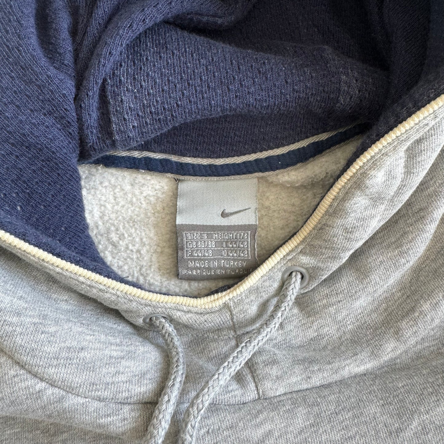 RARE 2000s Nike Hoodie Grey - (S)