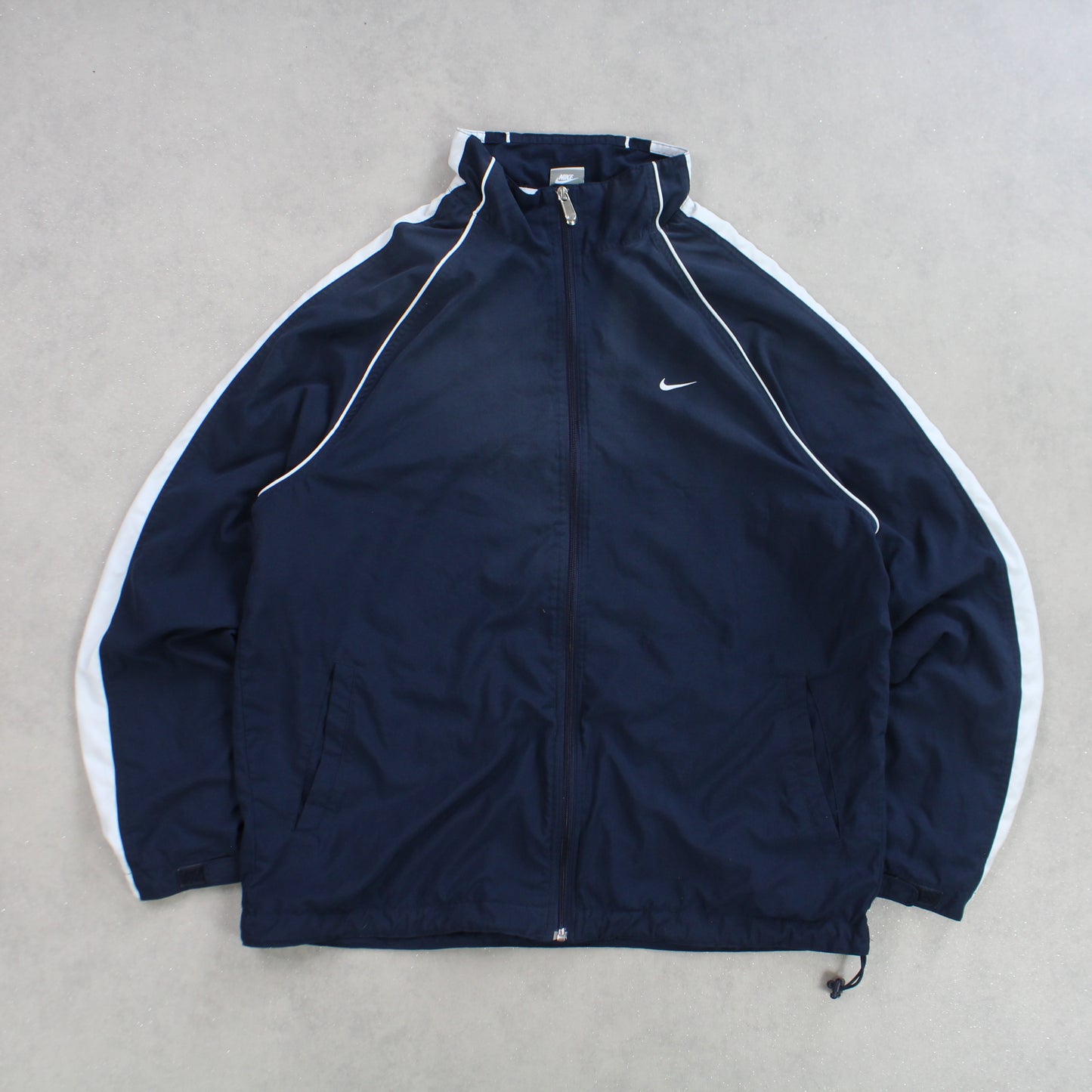 RARE 2000s Nike Track Jacket Navy - (L)