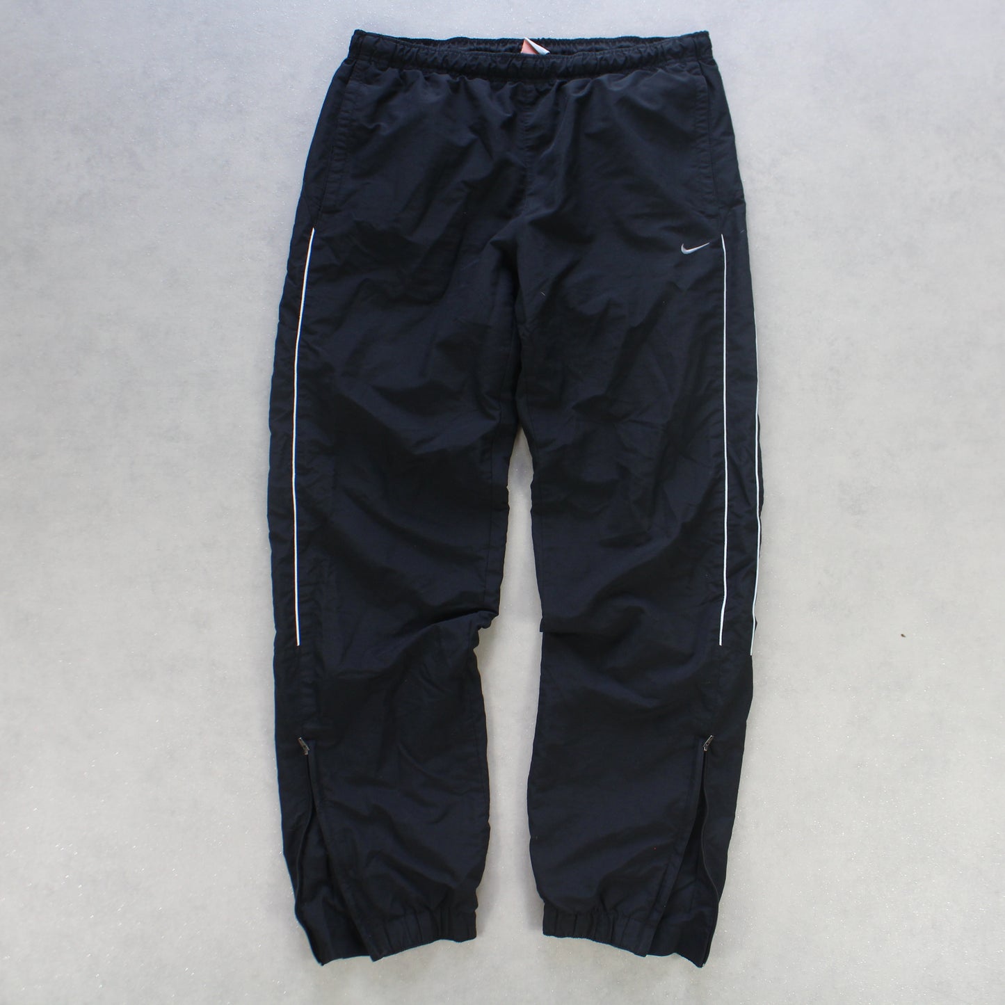 RARE 2000s Nike Trackpants Black - (M)