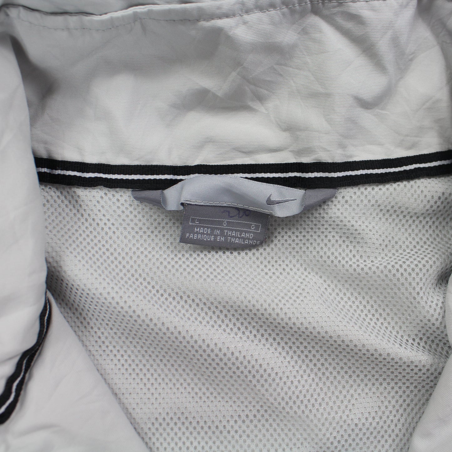 RARE 2000s Nike Pullover Jacket Grey - (L)