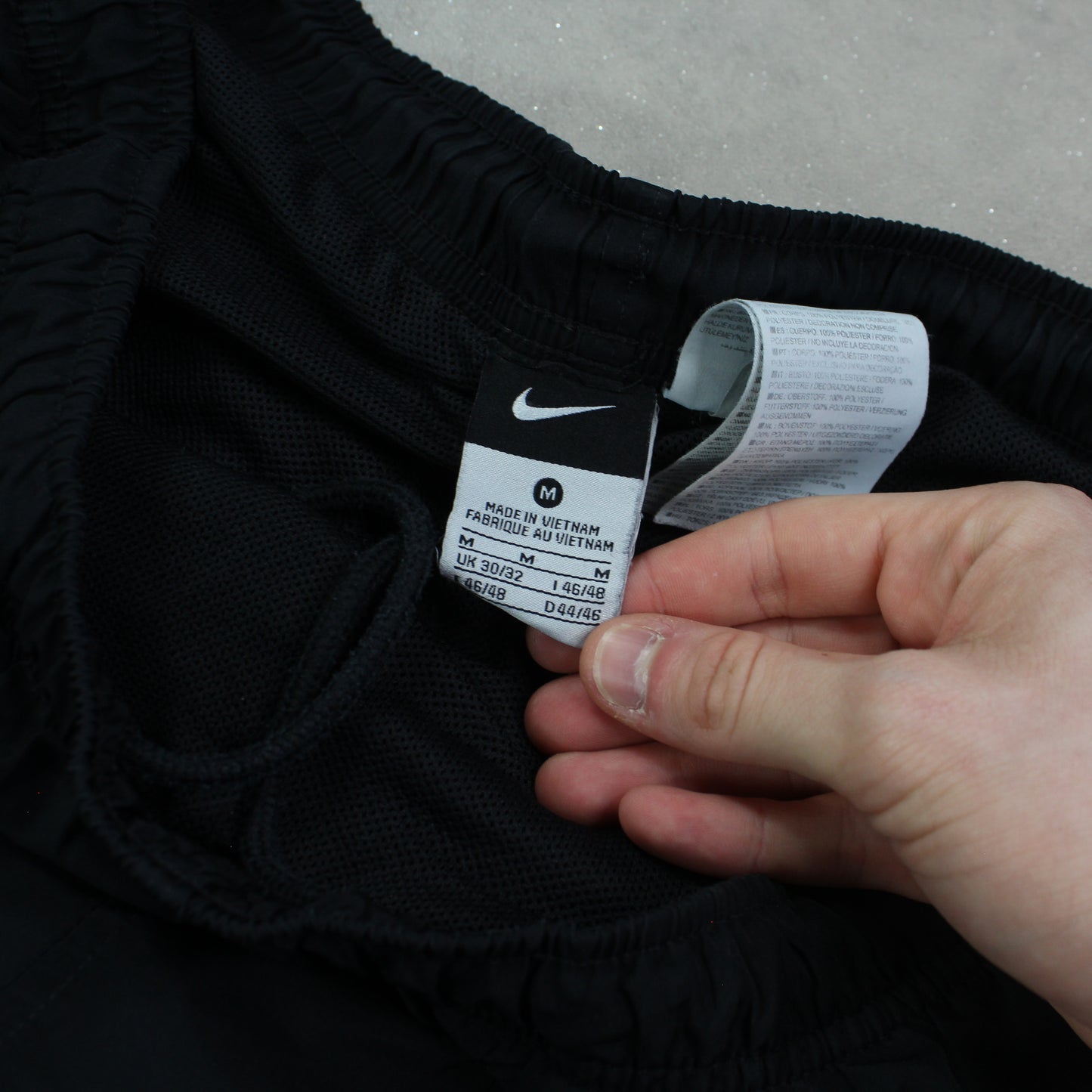 RARE 00s Nike Trackpants Black - (M)