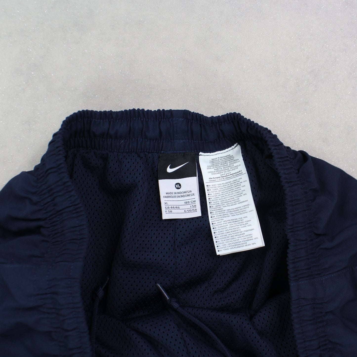 RARE 2000s Nike Trackpants Navy - (L)