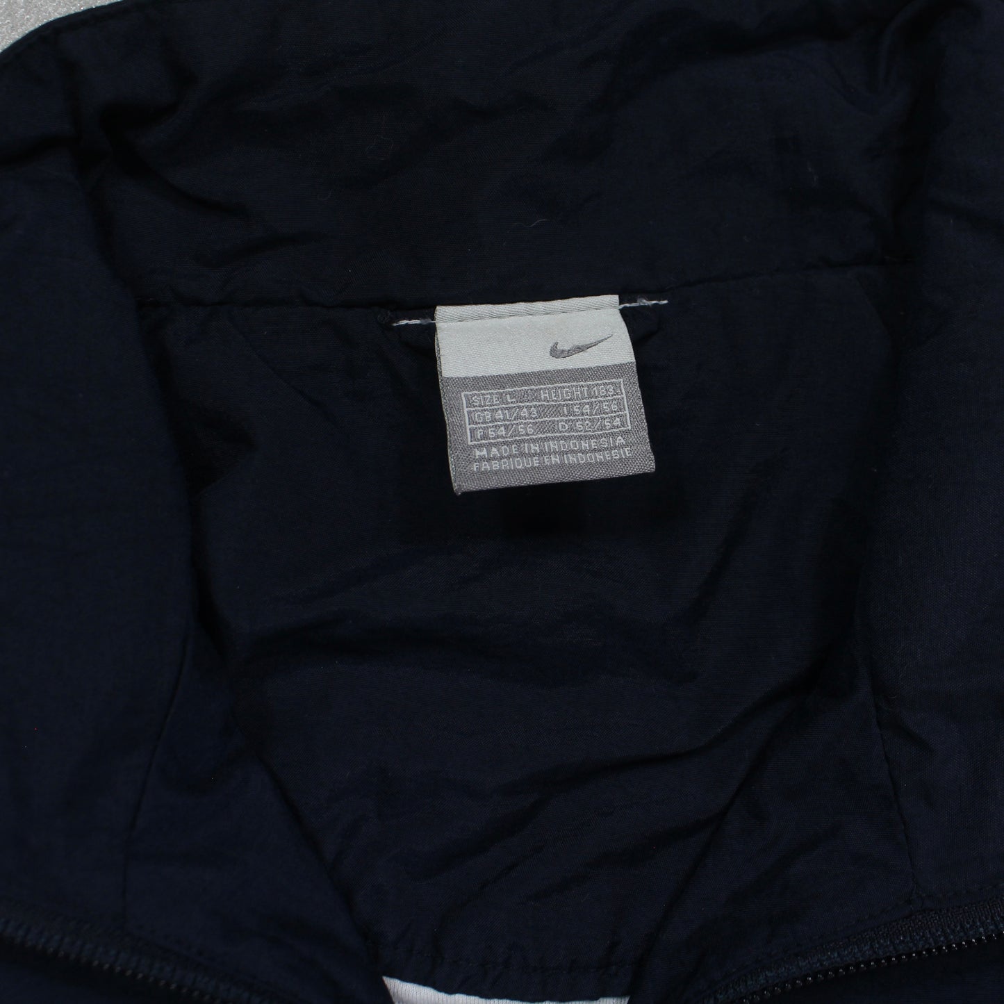 RARE 2000s Nike Track Jacket Navy - (L)