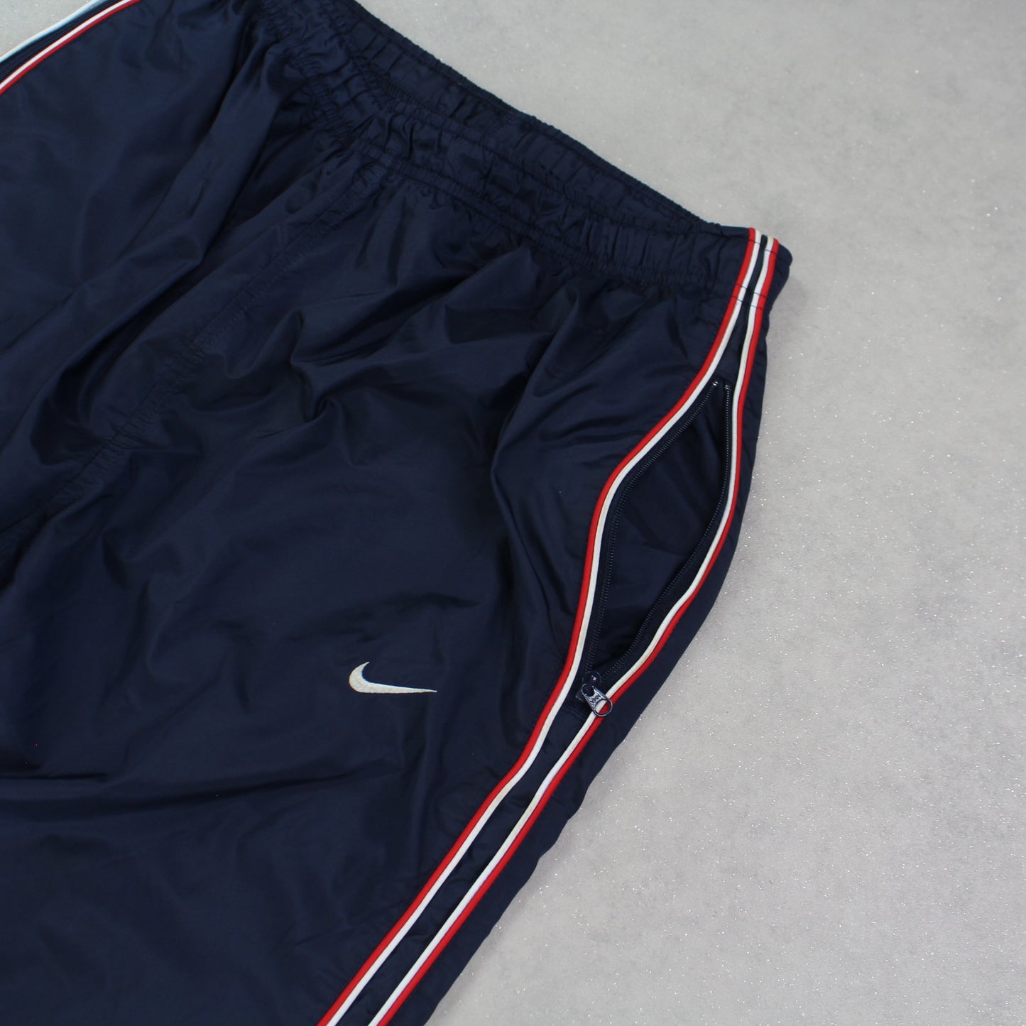 SUPER RARE 00s Nike Trackpants Navy - (M)