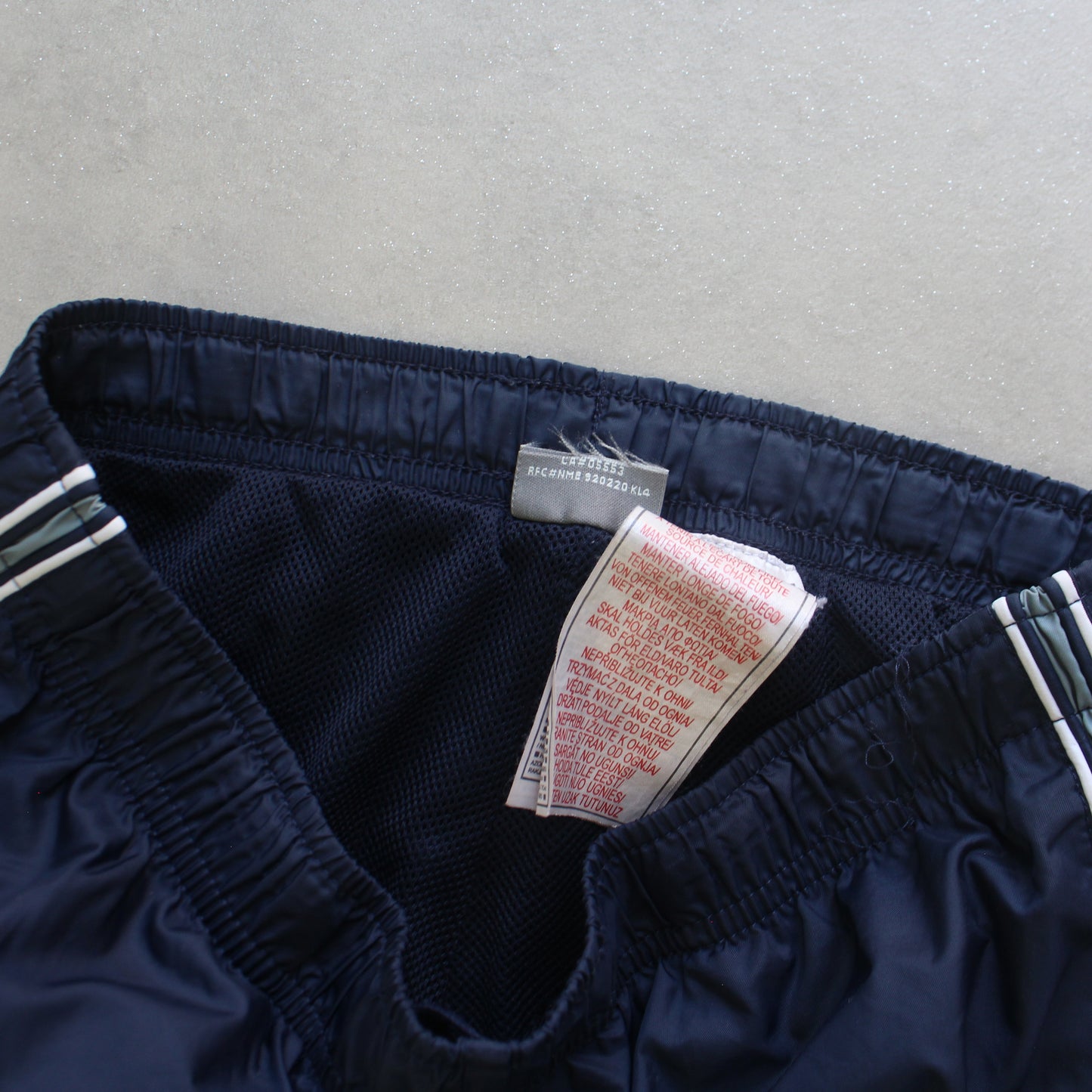 SUPER RARE 2000s Nike Trackpants Navy - (XS)