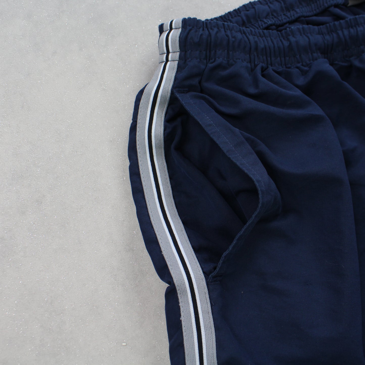 RARE 2000s Nike Track Shorts Navy - (L)