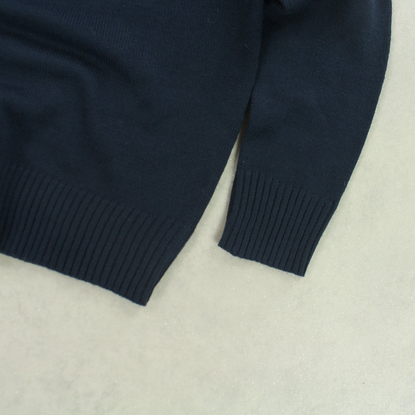 SELTENER Ralph Lauren Strickpullover aus den 1990ern, Marineblau – (S)