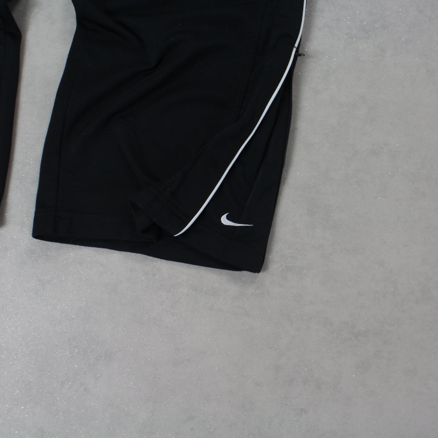 RARE 2000s Baggy Nike Trackpants Black - (L)