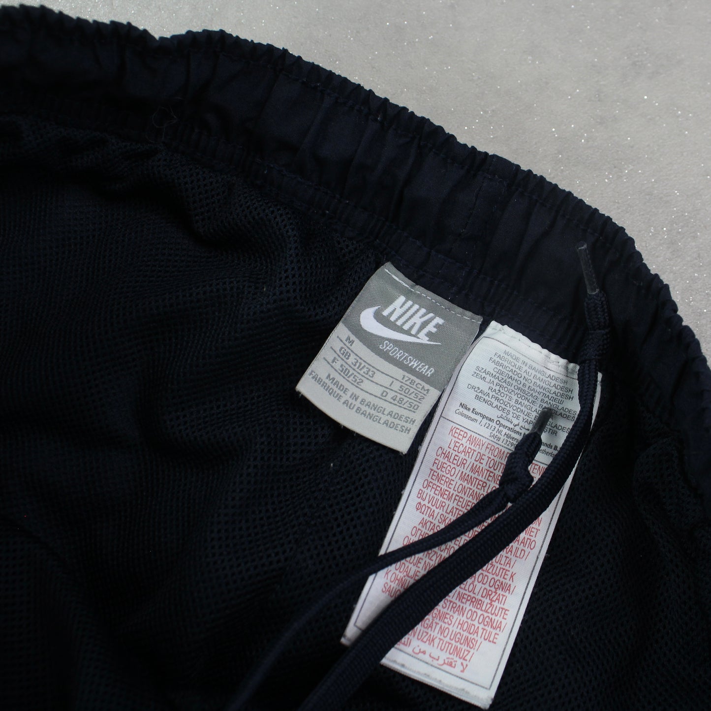 RARE 2000s Nike Trackpants Navy - (M/L)