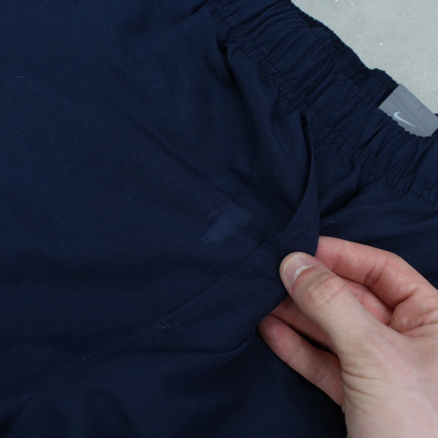 RARE 2000s Nike Trackpants Navy - (M)