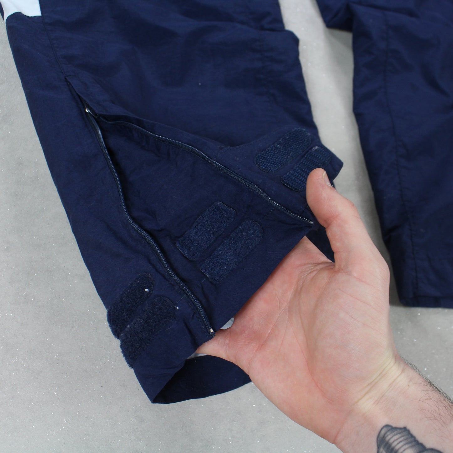 RARE 2000s Nike Trackpants Navy - (XL)