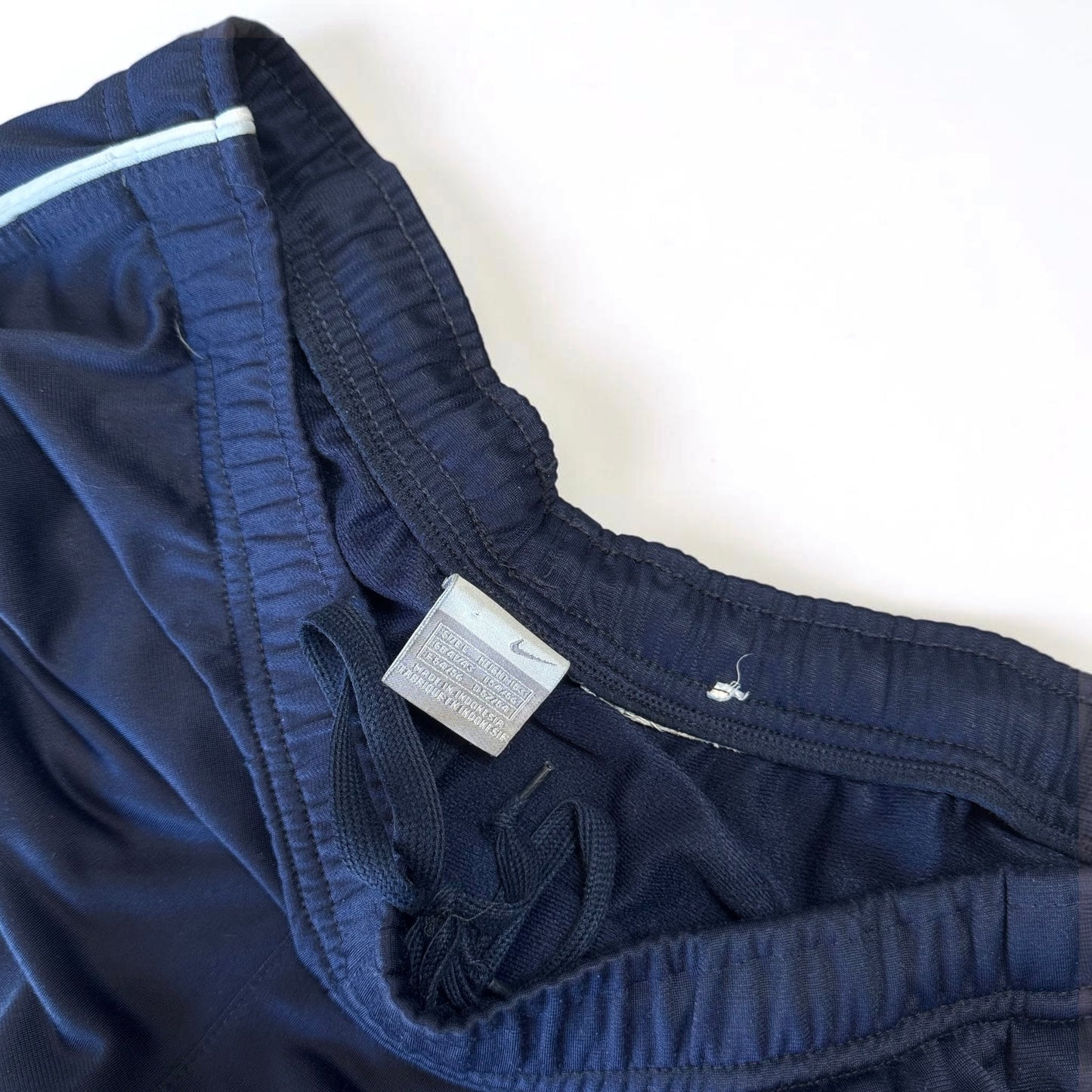 RARE 2000s Nike Trackpants Navy - (L)