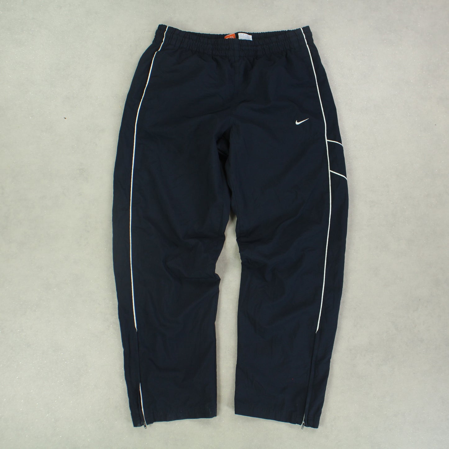 RARE 2000s Baggy Nike Trackpants Navy - (L)