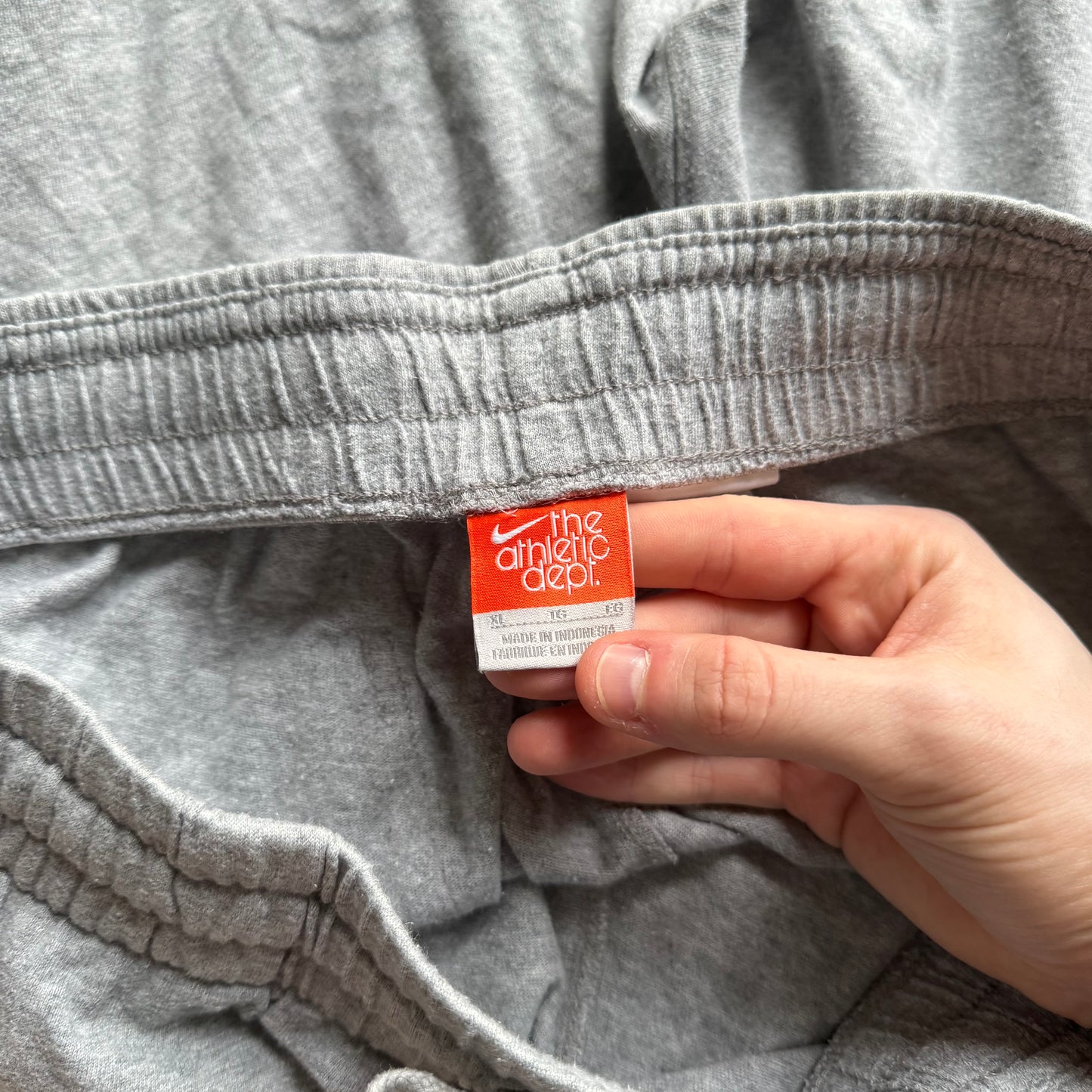 RARE 2000s Nike Joggers Grey - (L)