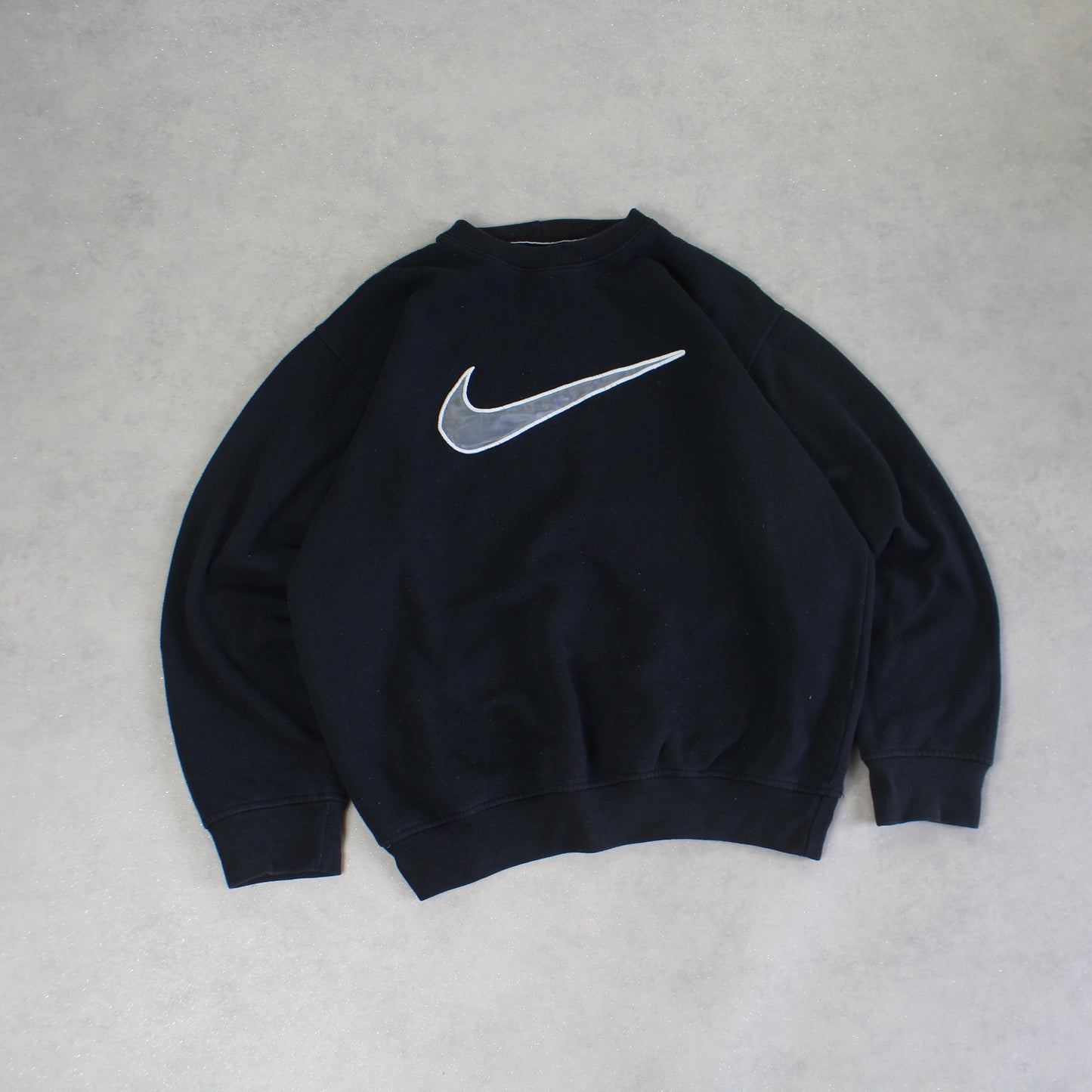 RARE 2000s Nike Sweatshirt Black - (M)