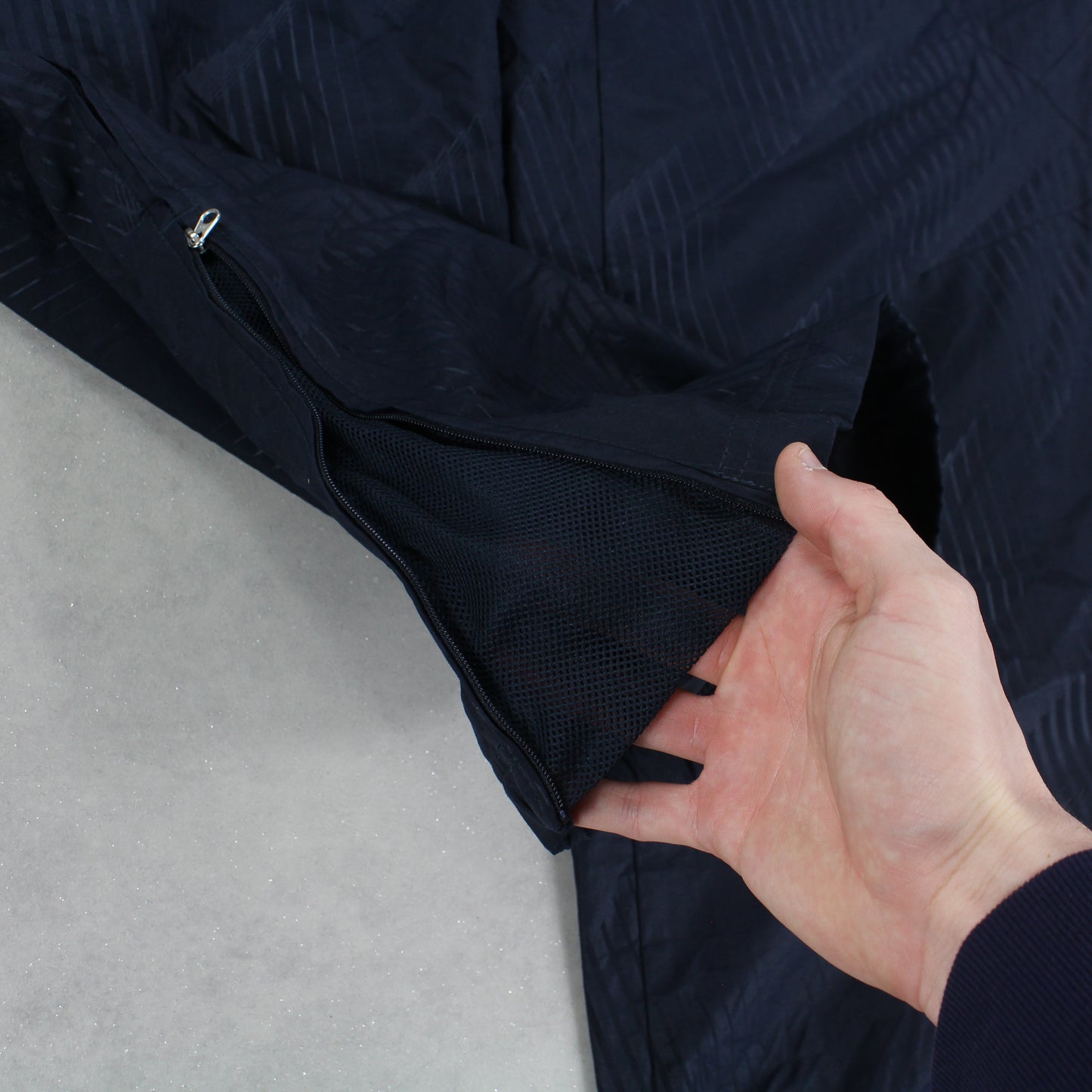 RARE 2000s Nike Air Trackpants Navy - (L)