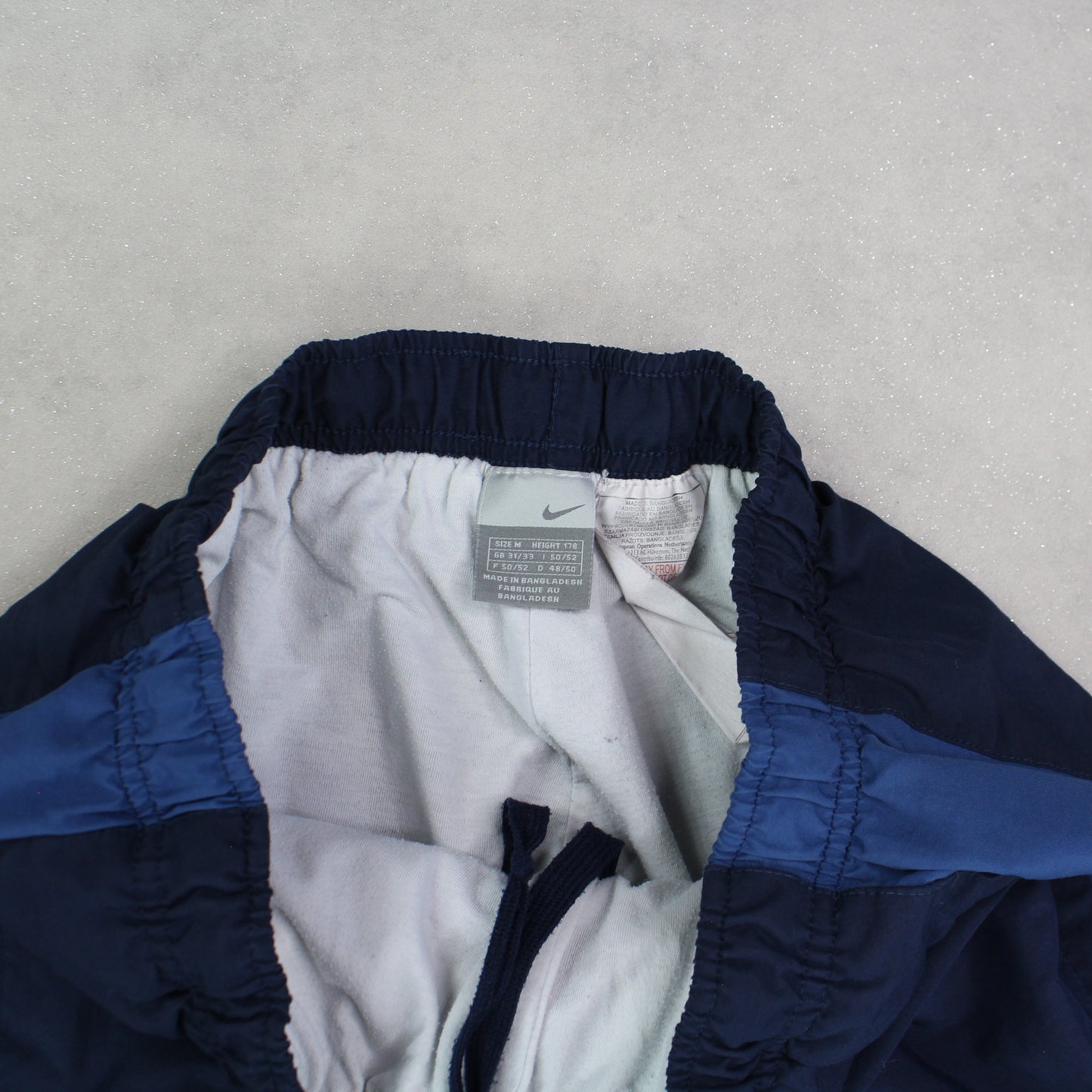 RARE 2000s Nike Trackpants Navy - (S)