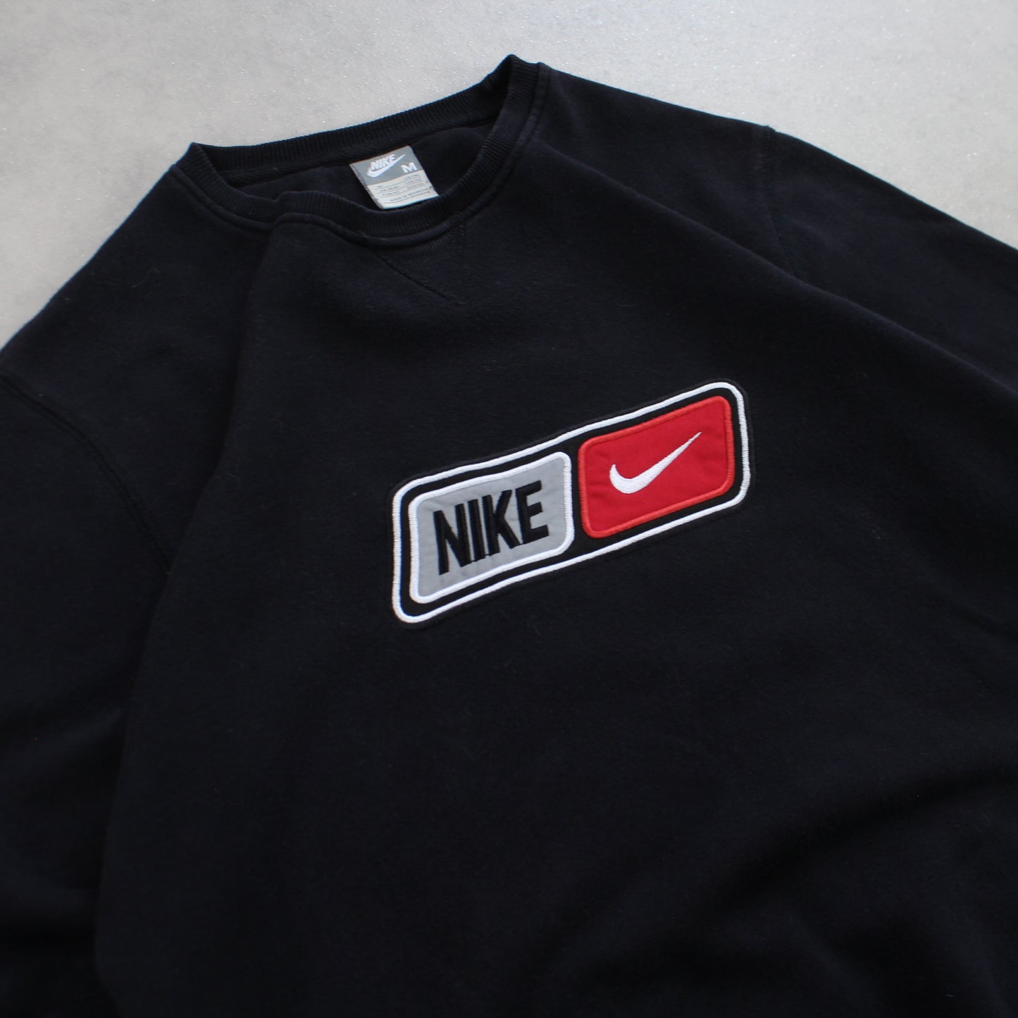 SELTENES Nike-Sweatshirt aus den 2000ern, Schwarz – (M)