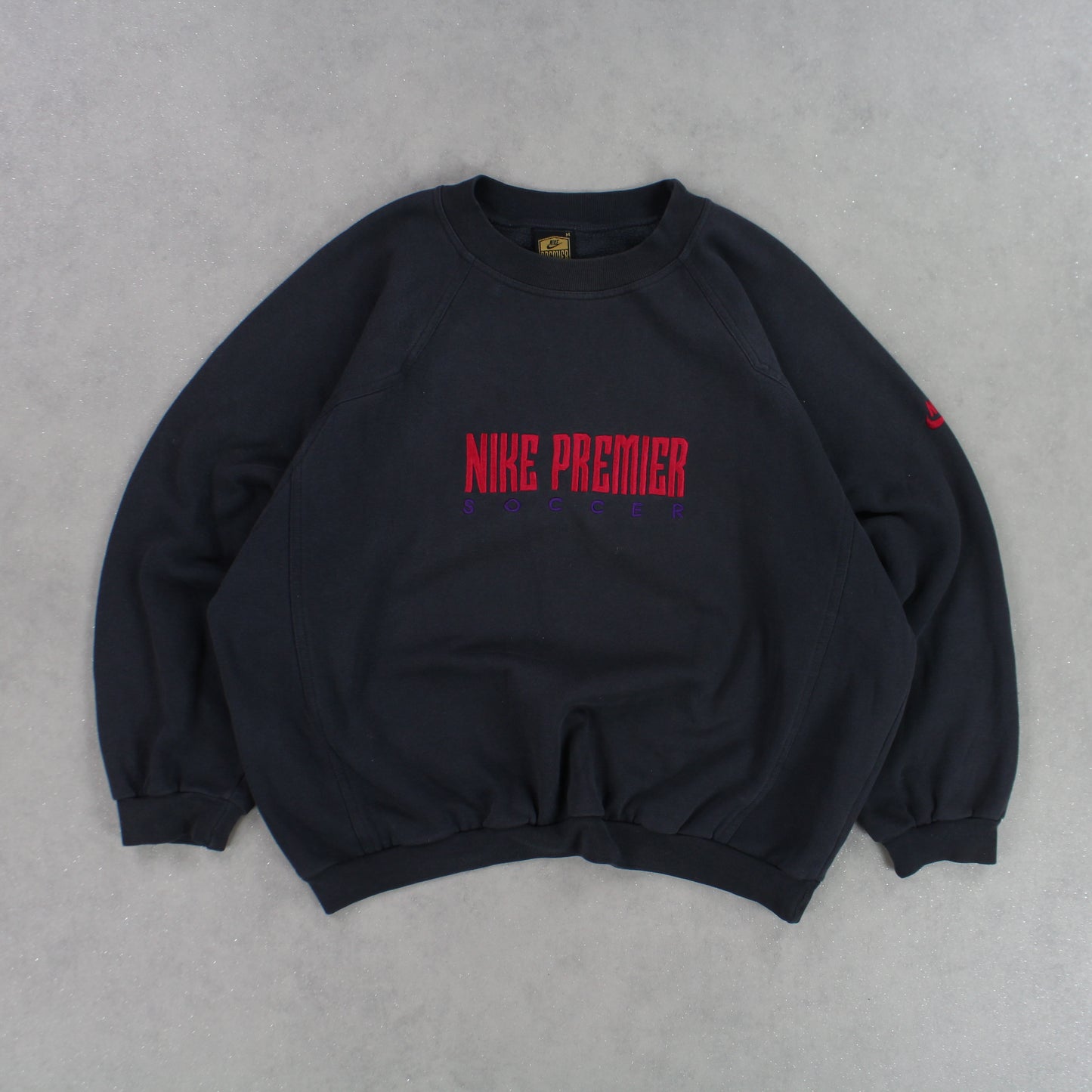 VERY RARE 1992 Nike Sweatshirt Soccer Grey - (M)