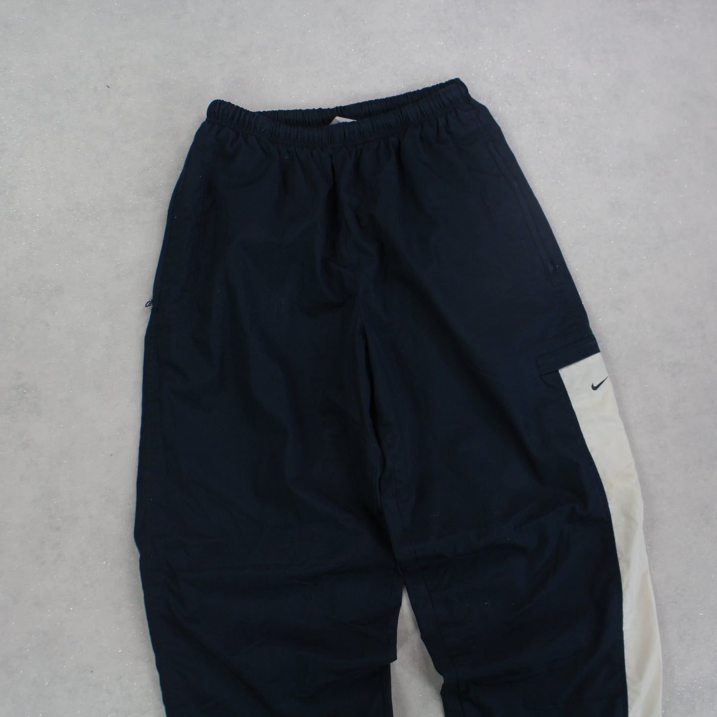 RARE 00s Nike Trackpants Navy - (S)