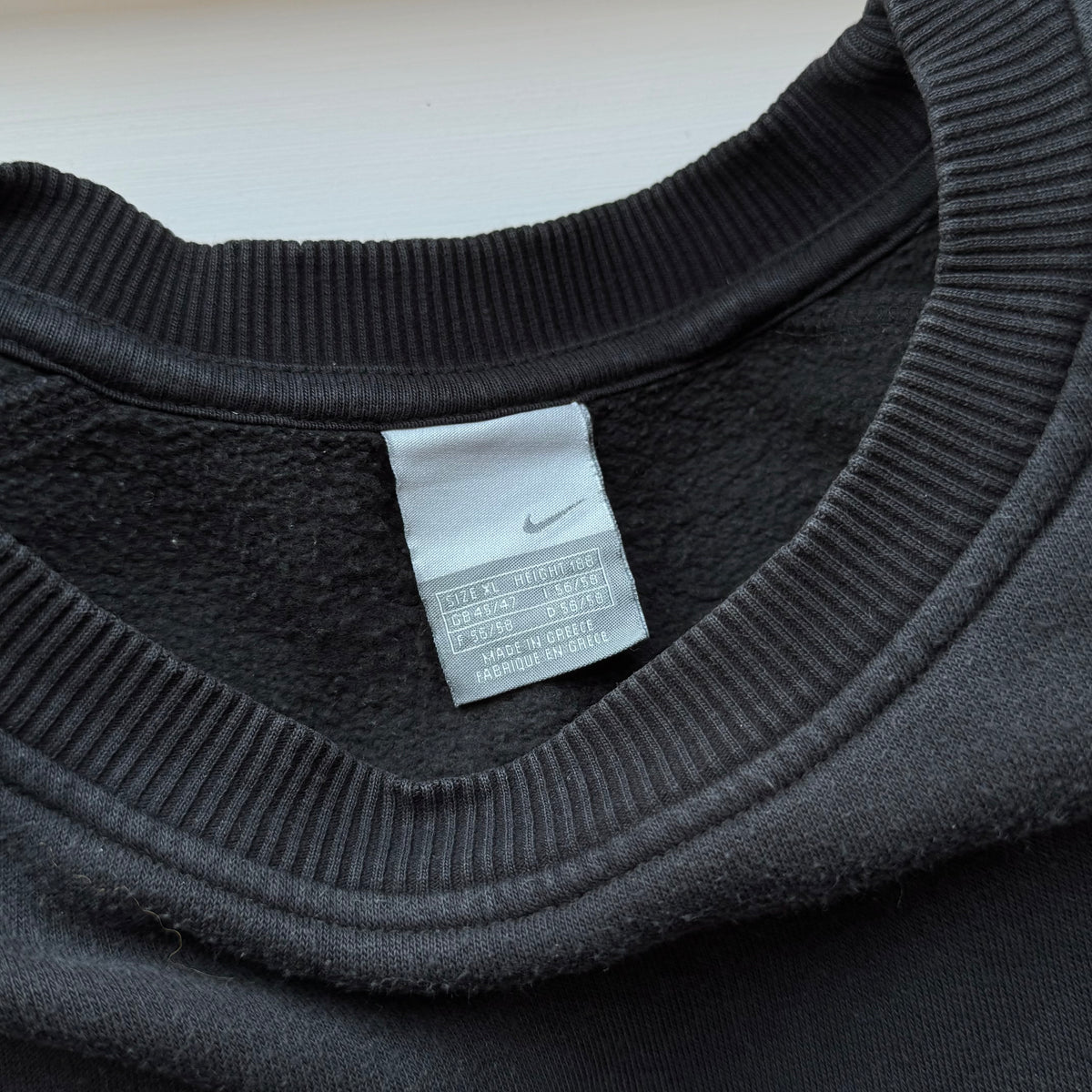 RARE 2000s Nike Sweatshirt Black - (XL)
