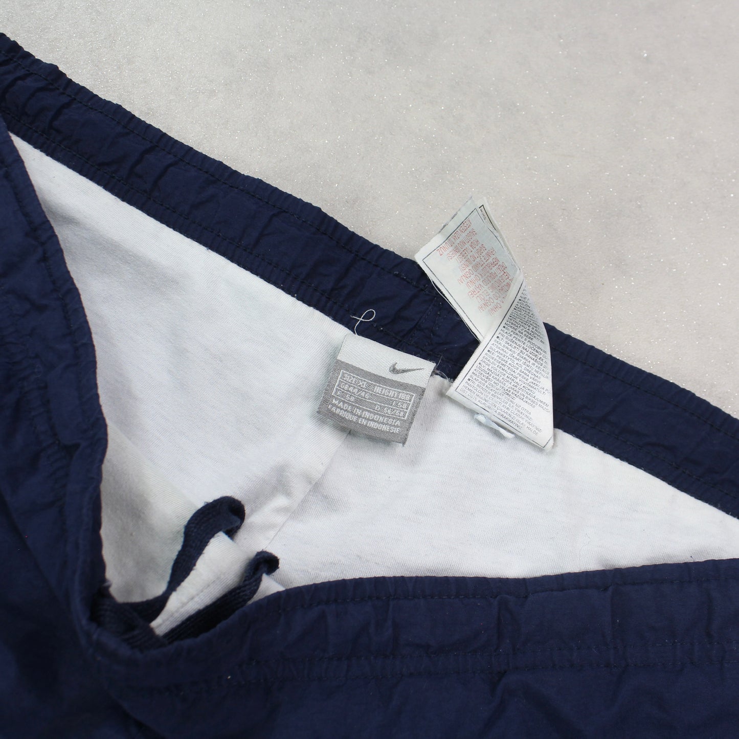 RARE 2000s Nike Trackpants Navy - (XL)