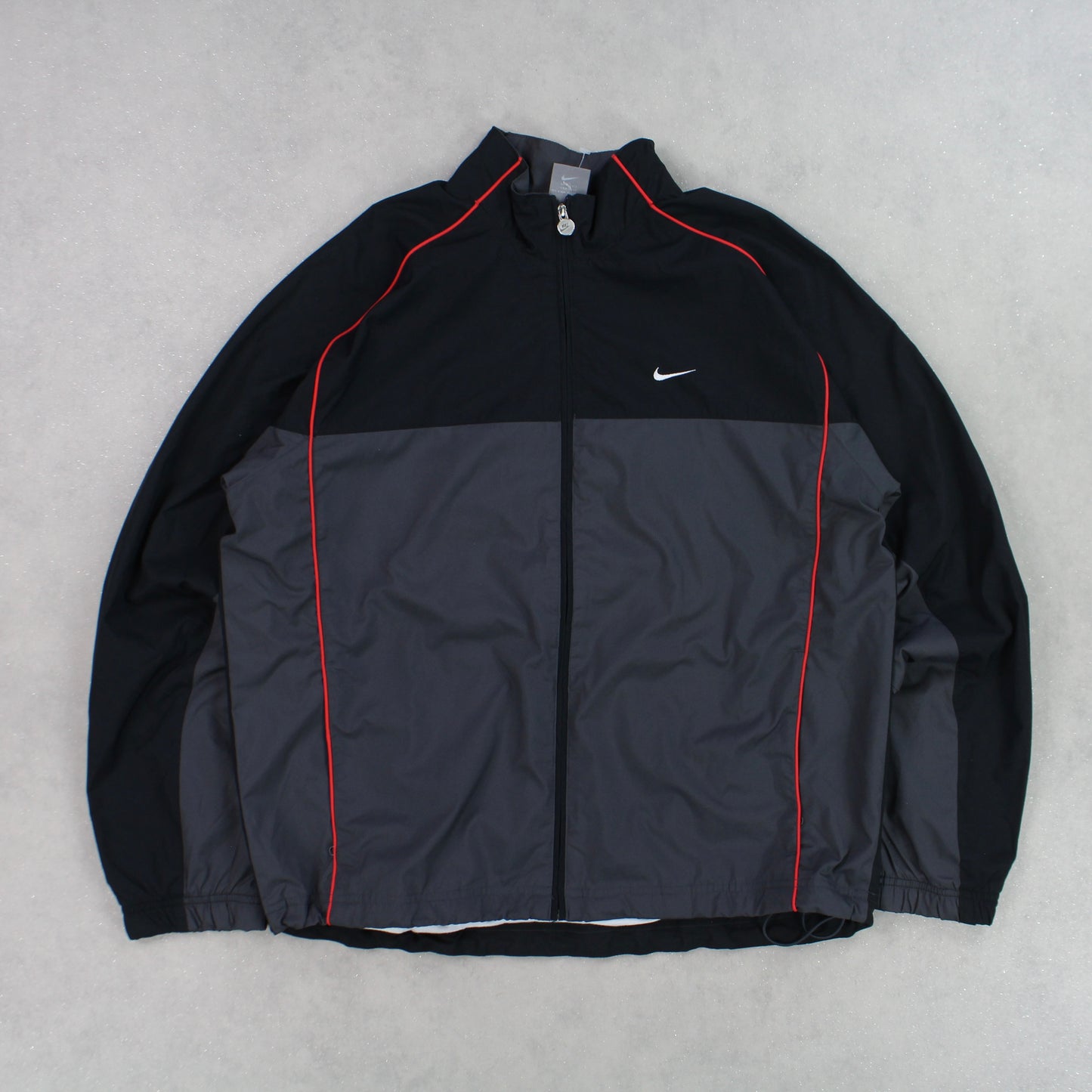 RARE 2000s Nike Track Jacket Black - (L)