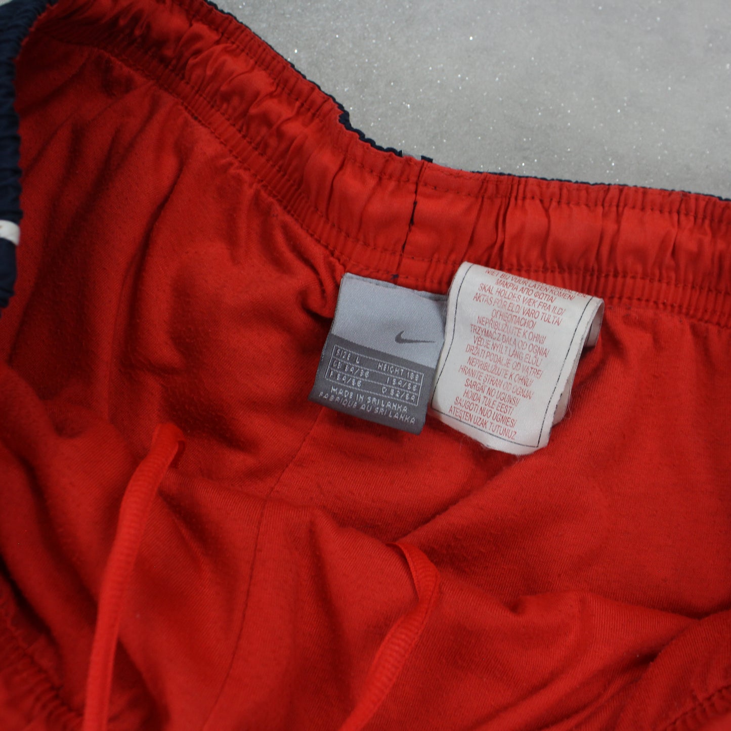 RARE 2000s Nike Trackpants Navy - (L)