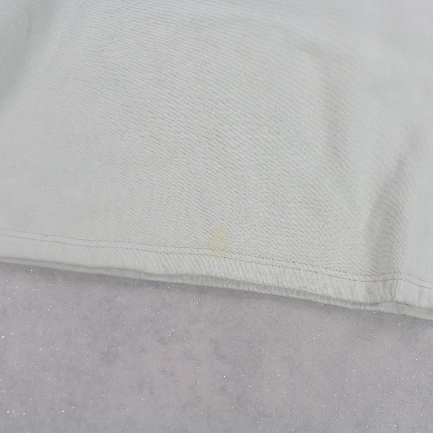 RARE 1990s Nike Swoosh Sweatshirt Cream - (XL)