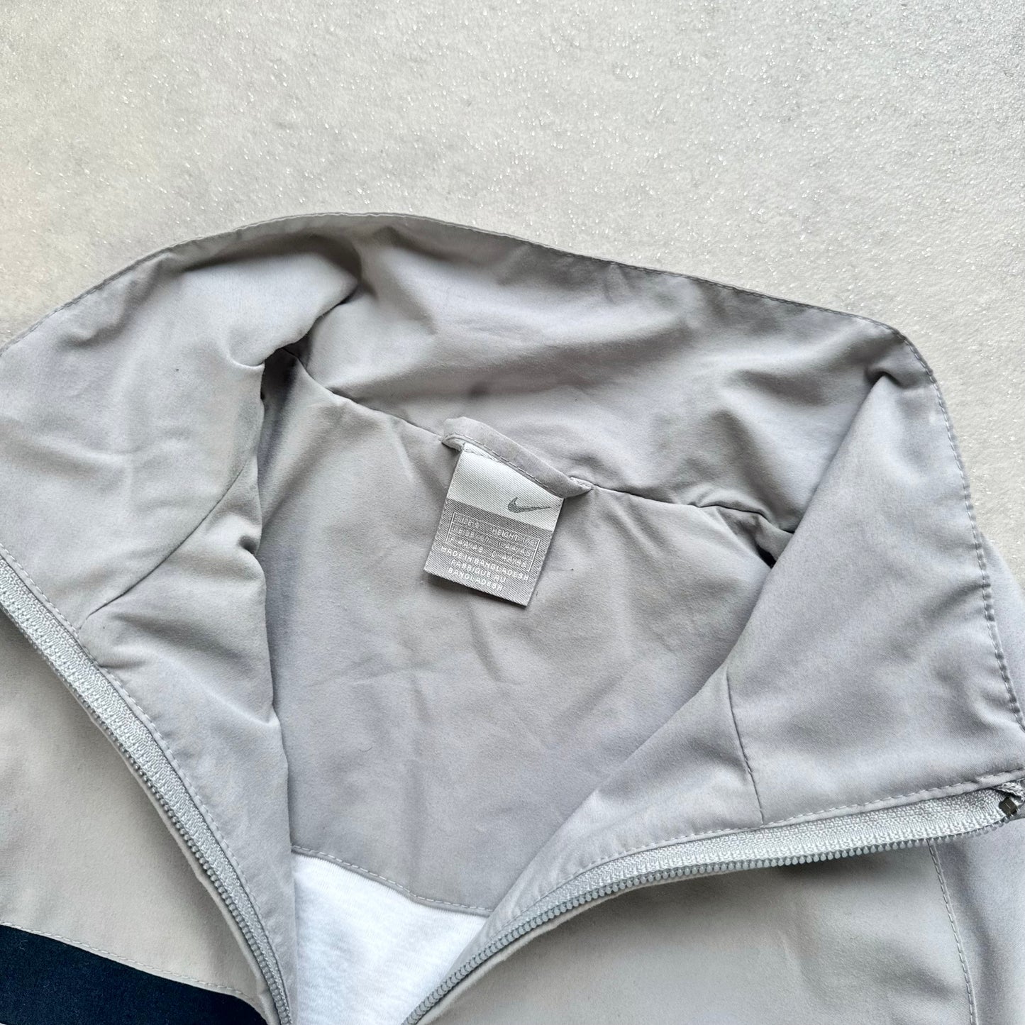 RARE 2000s Nike Track Jacket Grey - (S)