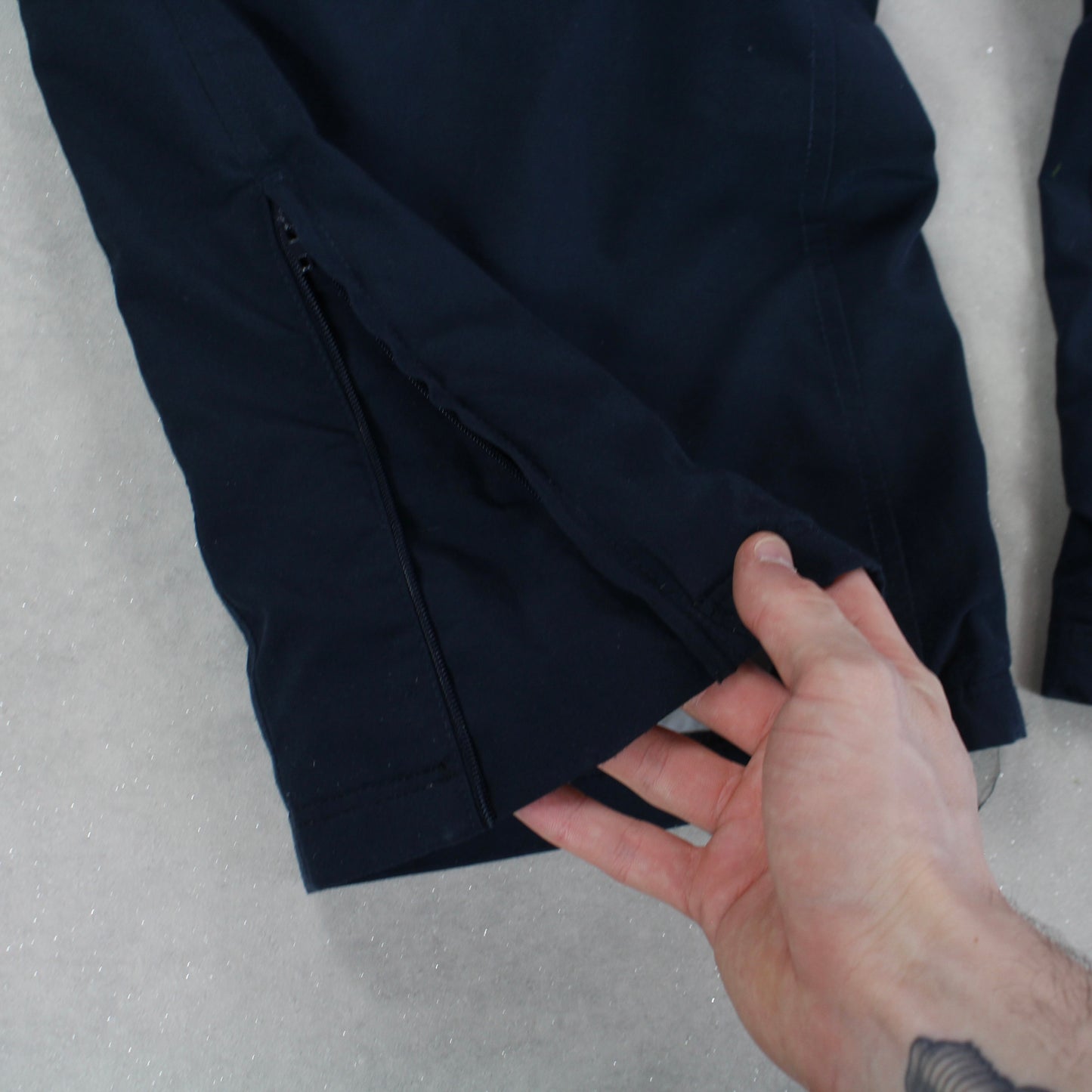 RARE 2000s Nike Trackpants Navy - (L)