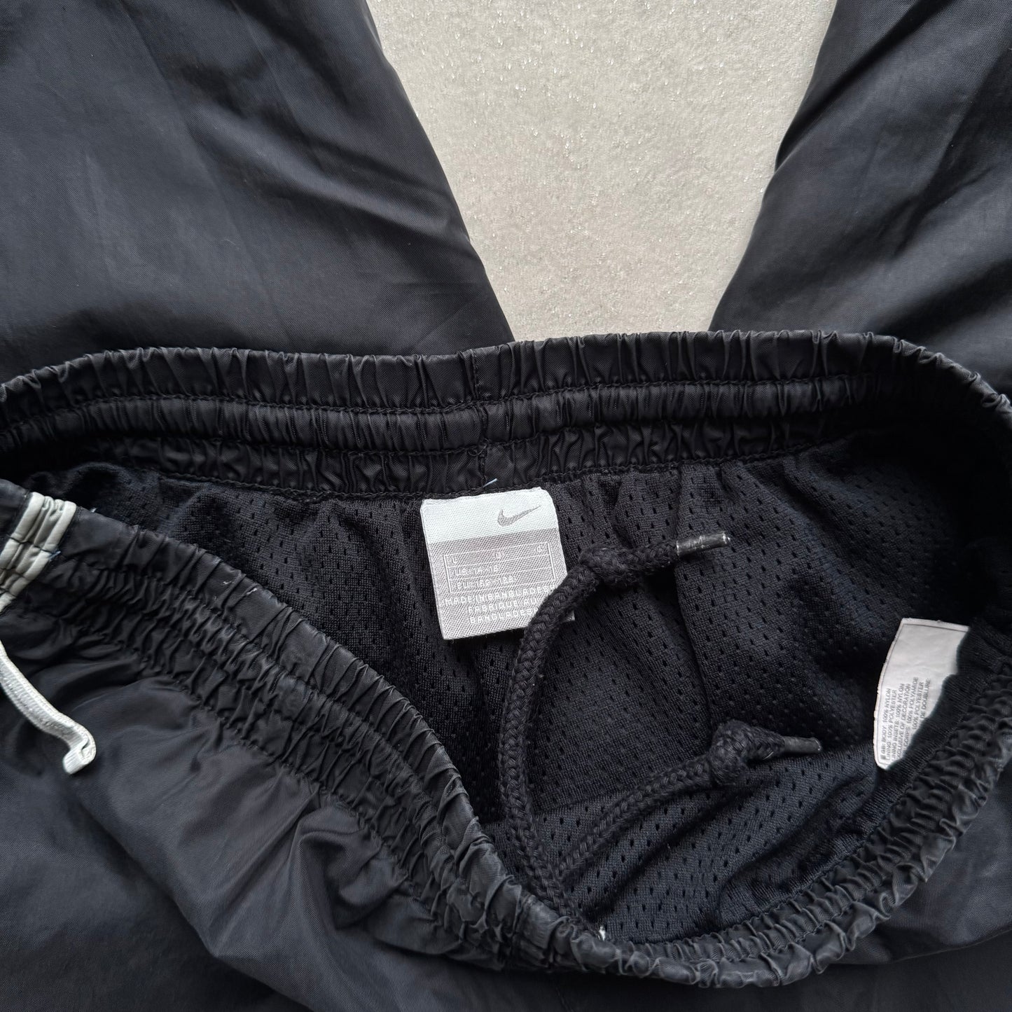 RARE 2000s Nike Trackpants Black - (XS)