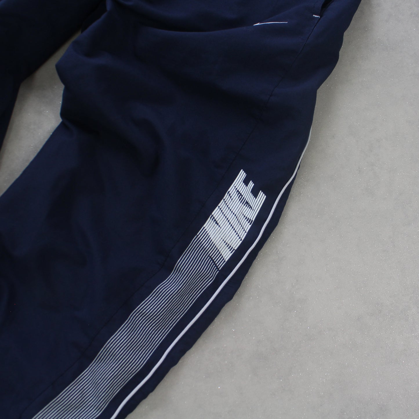 RARE 2000s Nike Trackpants Navy - (S)