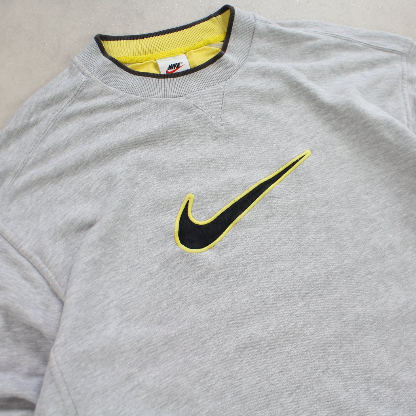 SELTENES Nike-Sweatshirt aus den 1990ern, Grau – (S)