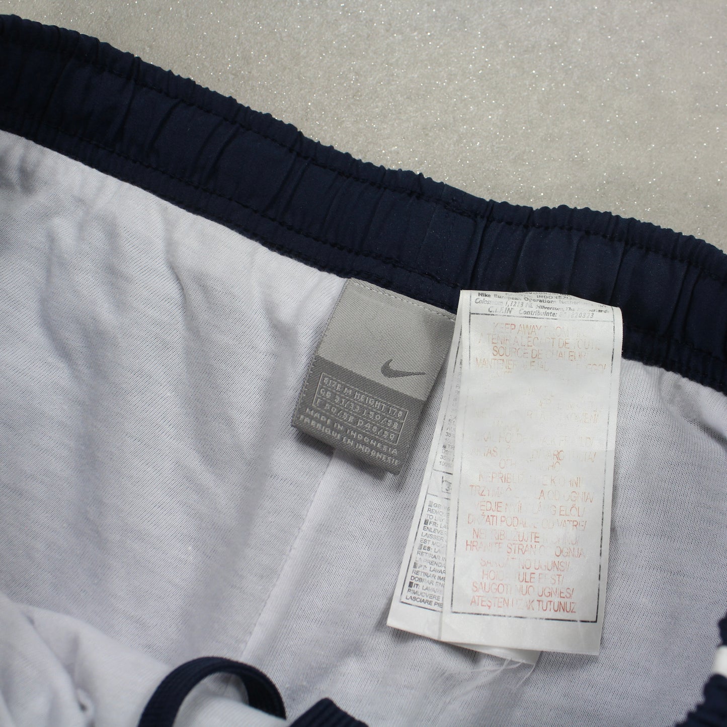 RARE 2000s Nike Trackpants Navy - (L)