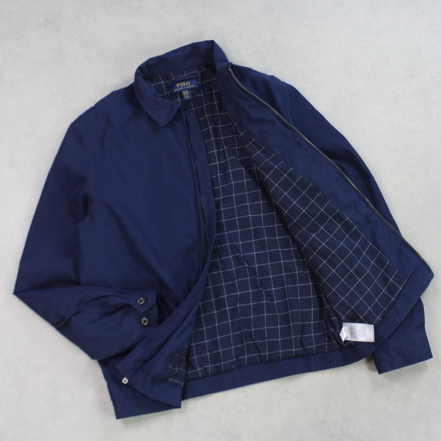 RARE 90s Ralph Lauren Harrington Jacket Navy - (XS)