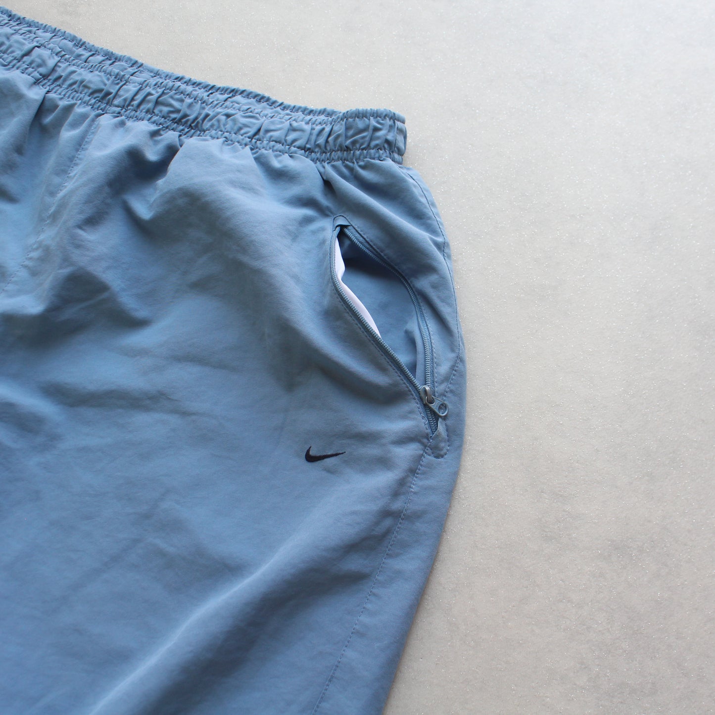 RARE 2000s Nike Trackpants Blue - (L)