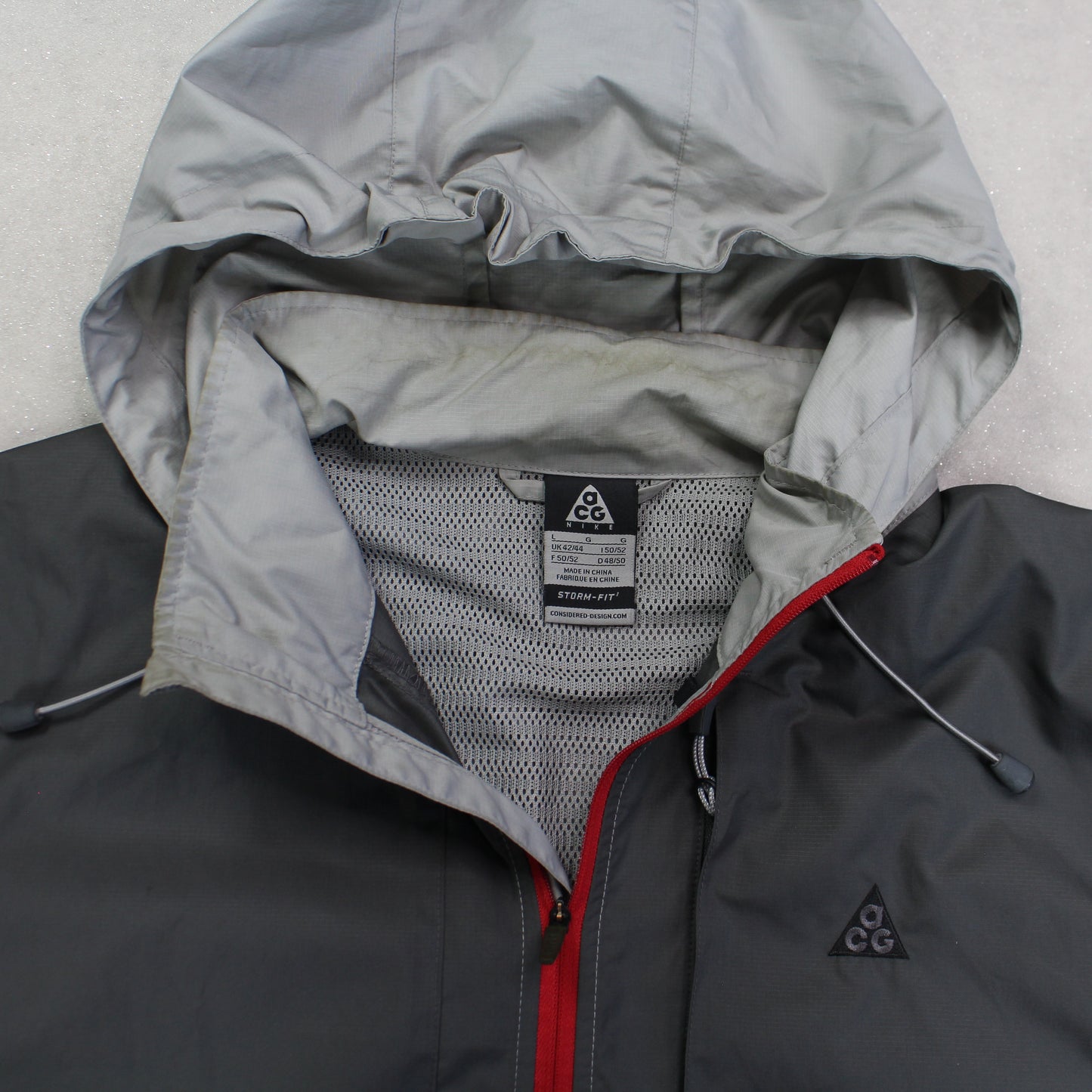 SELTENE Nike ACG Jacke aus den 1990ern, Grau – (L)