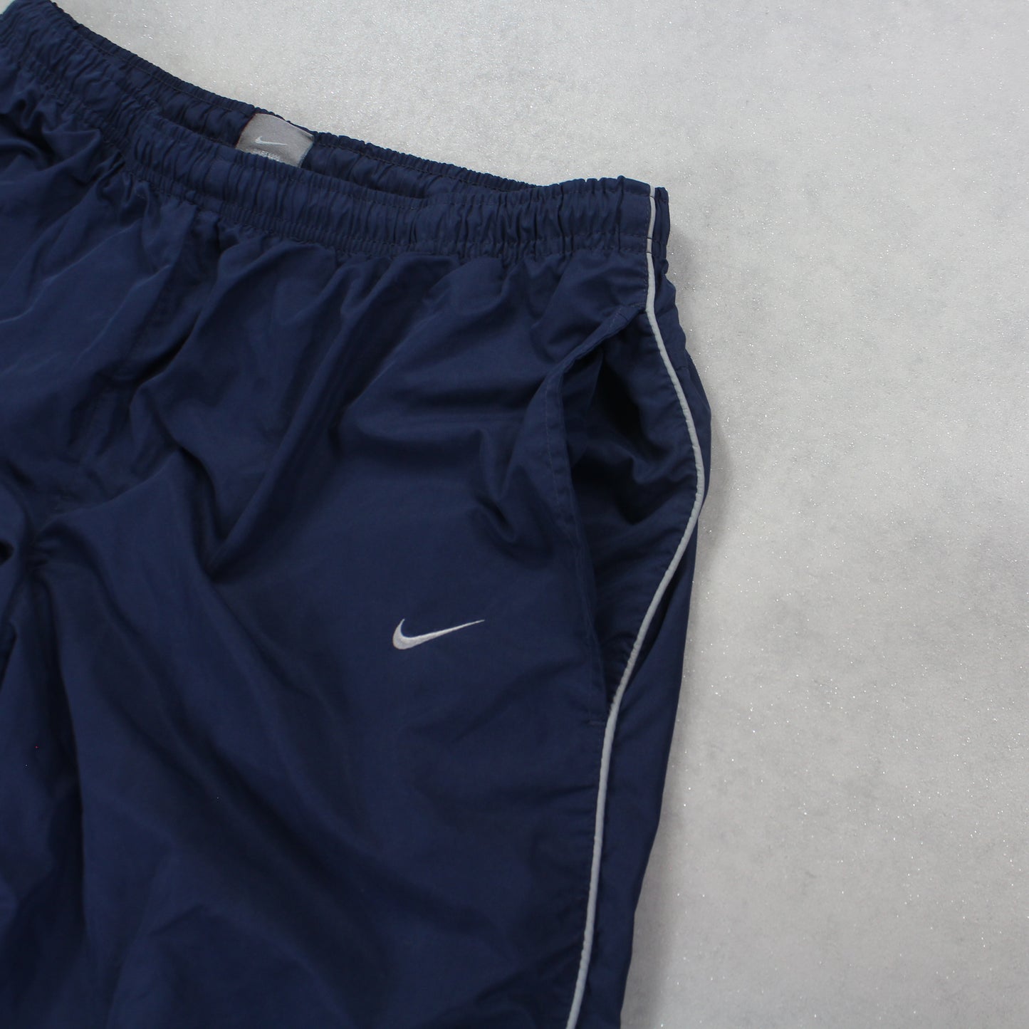 RARE 2000s Nike Trackpants Navy - (L)