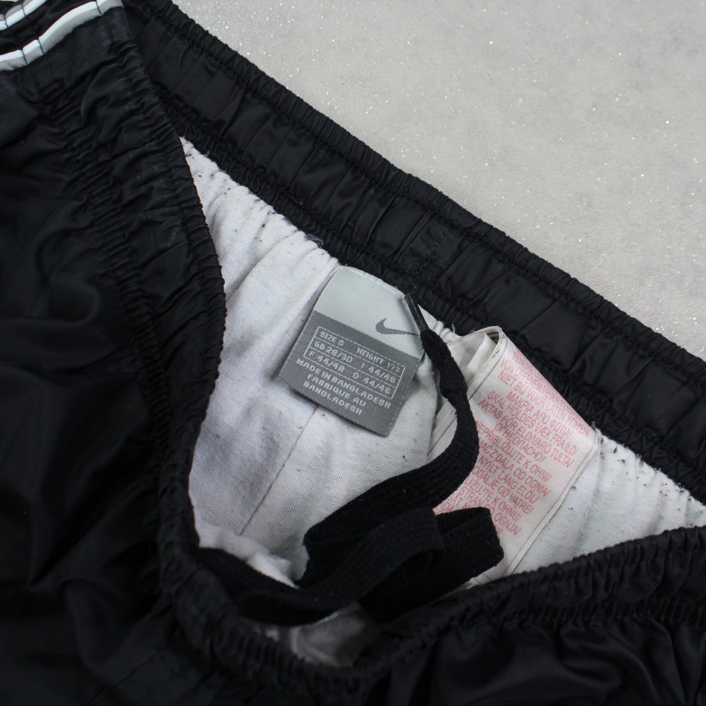 SUPER RARE 2000s Nike Trackpants Grey - (S)