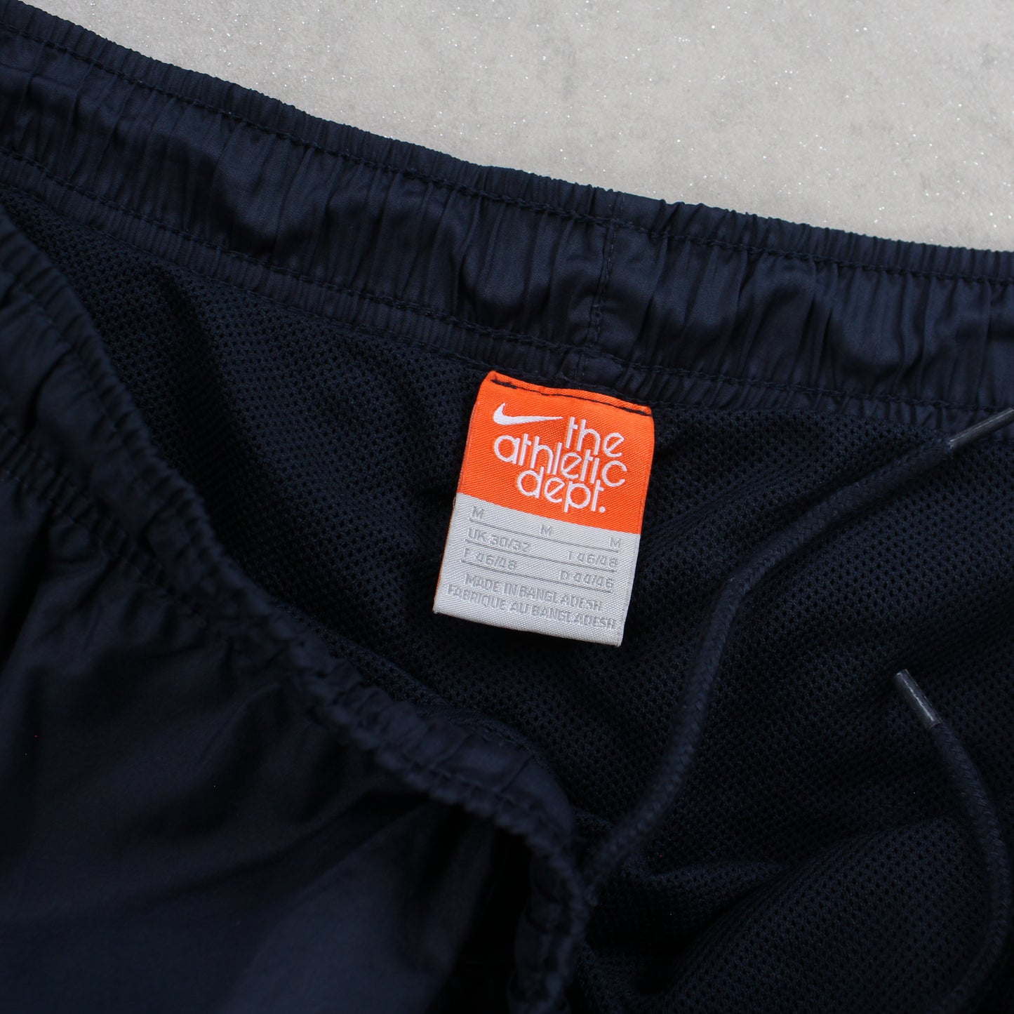 RARE 00s Nike Track Shorts Navy - (M)