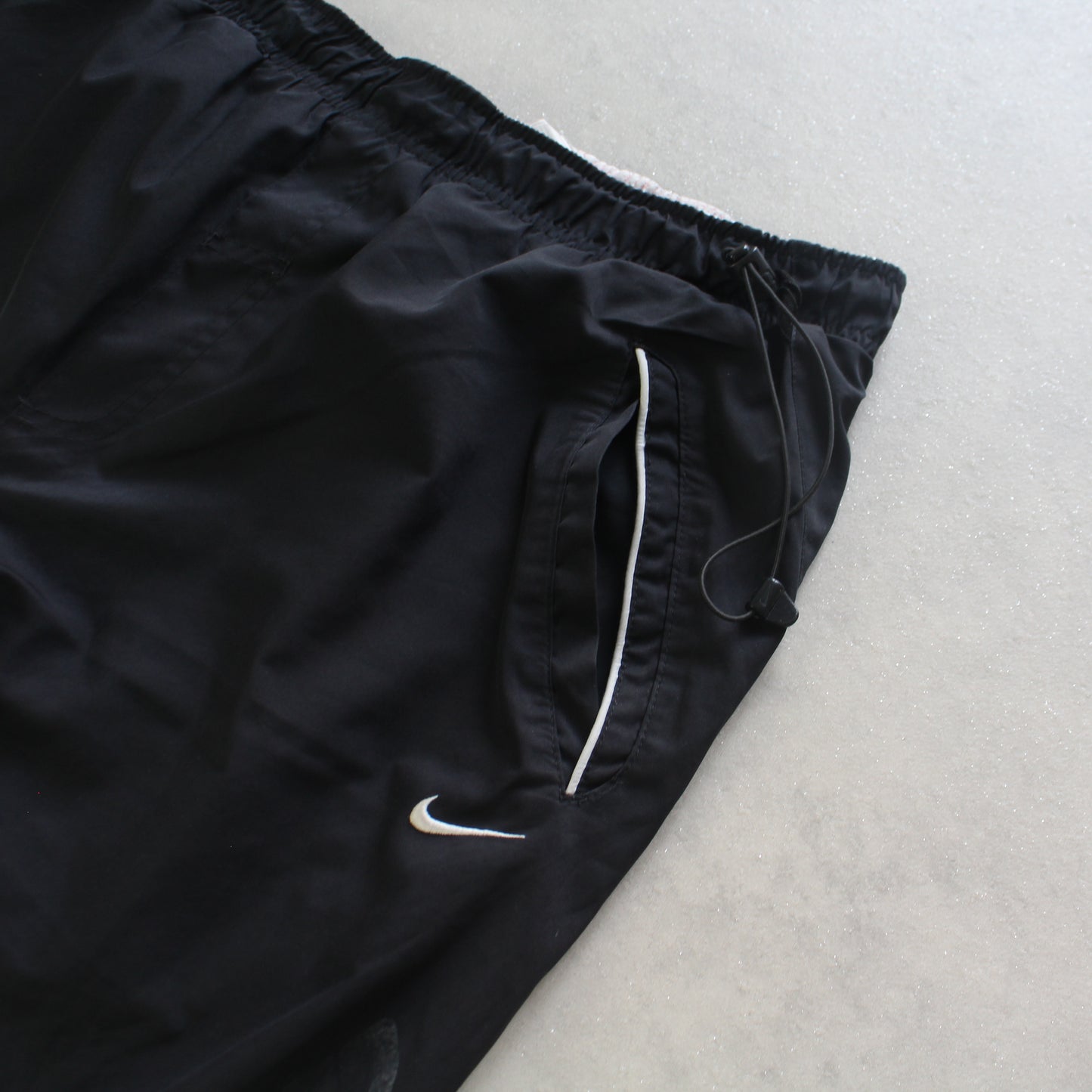 RARE 2000s Nike Trackpants Black - (L)